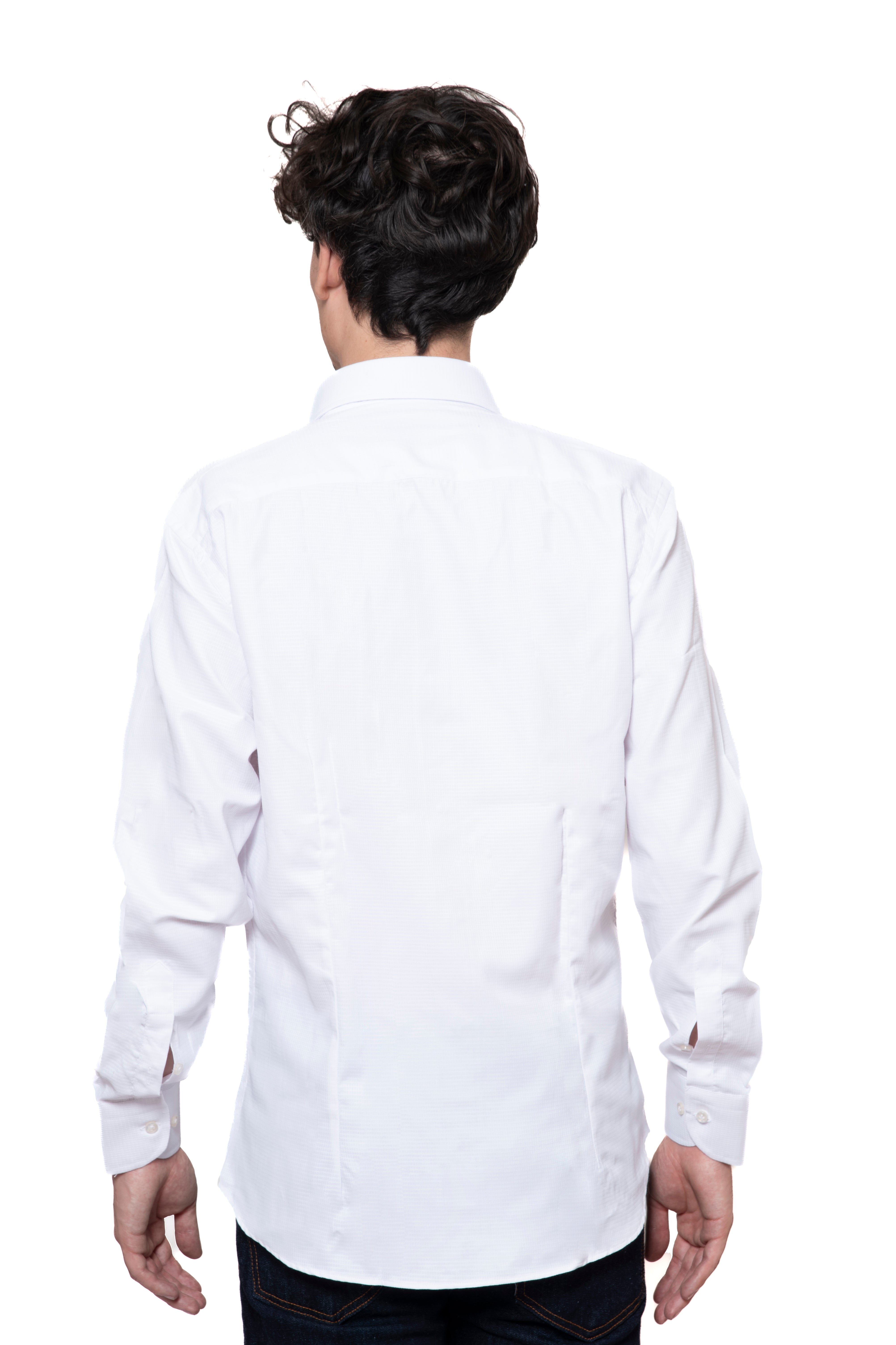 CAMICIA 100% COTONE BIANCA OPERATO