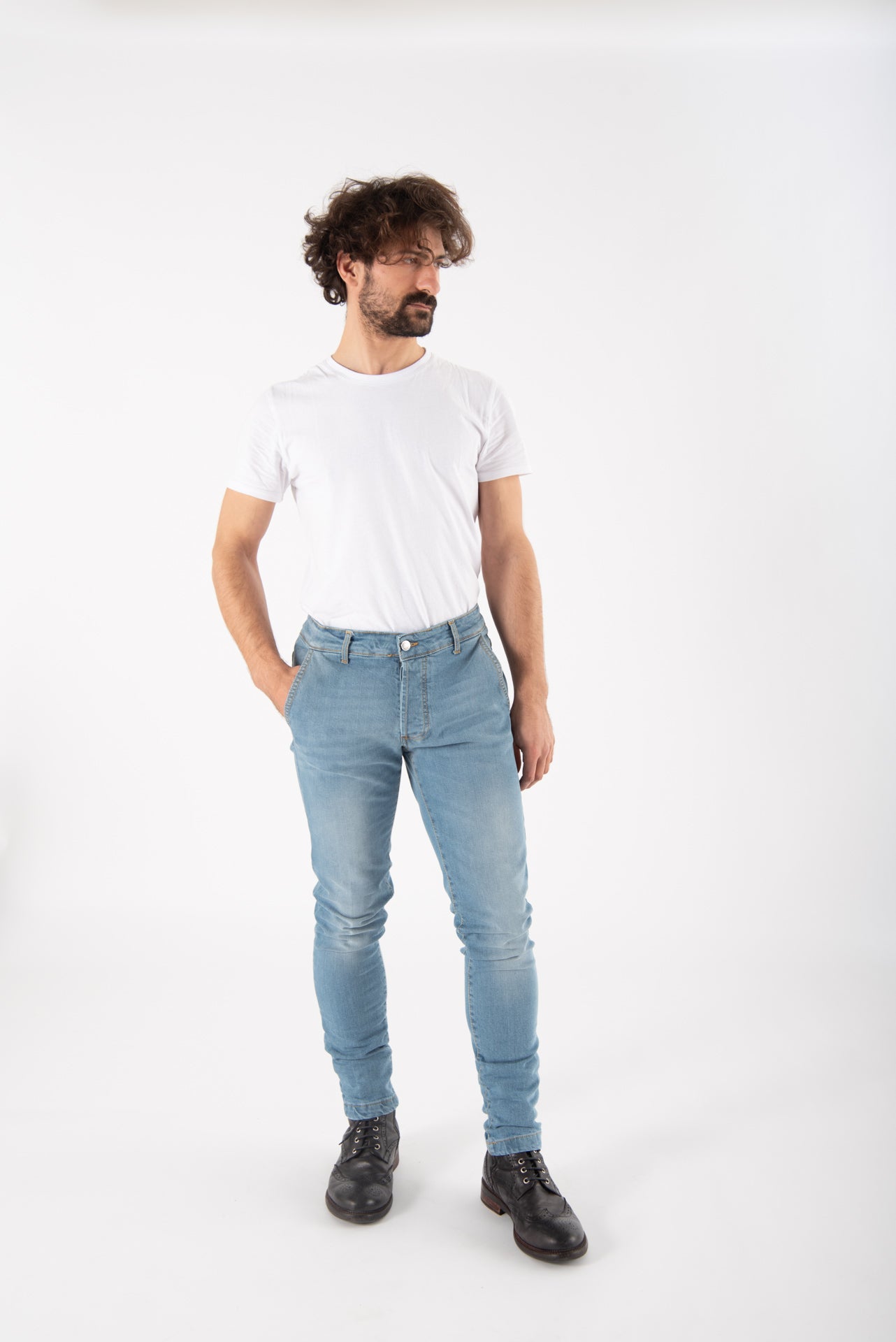 PRINCIPE JEANS BLU LAVAGGIO 4