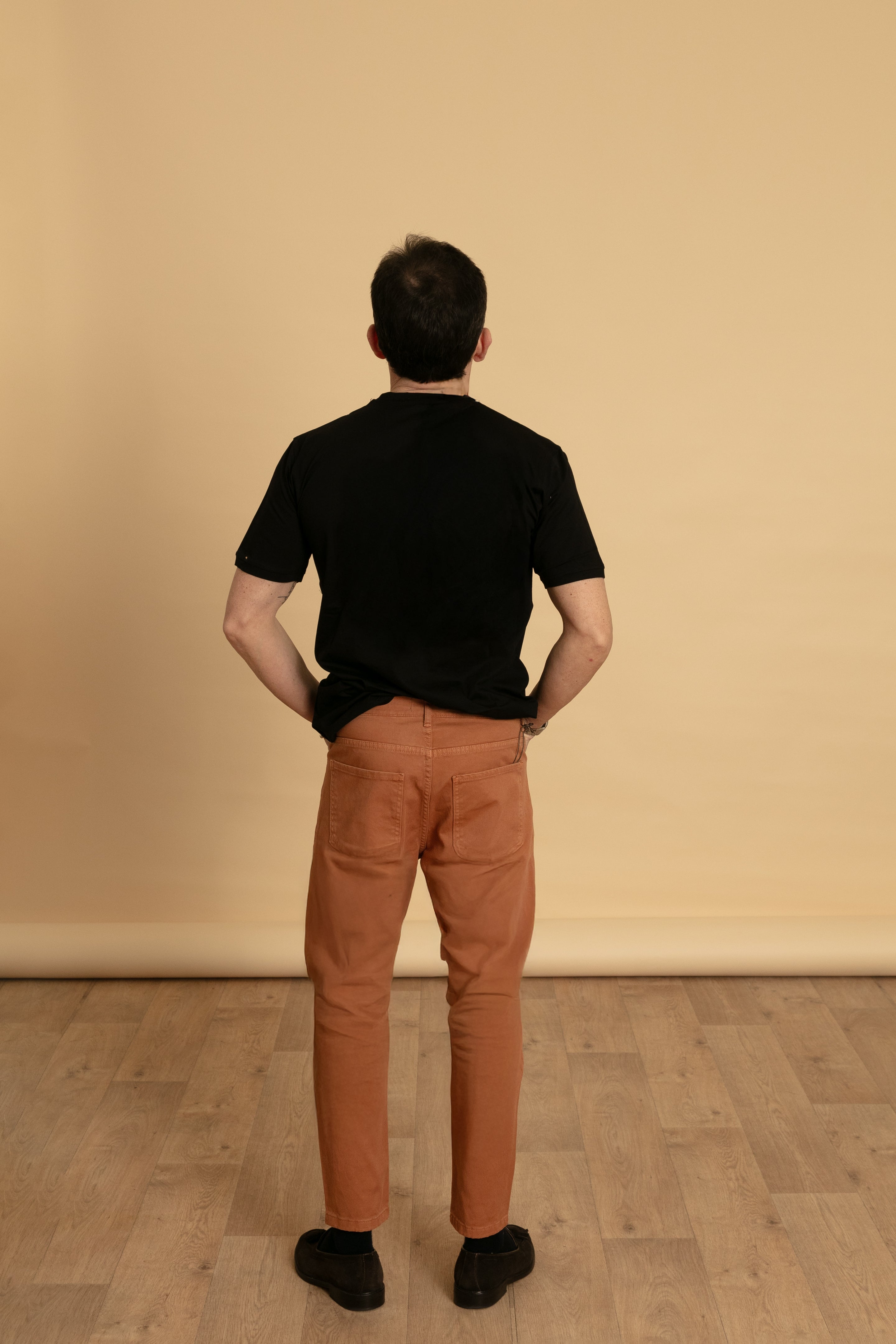 T- shirt a maniche corte nera