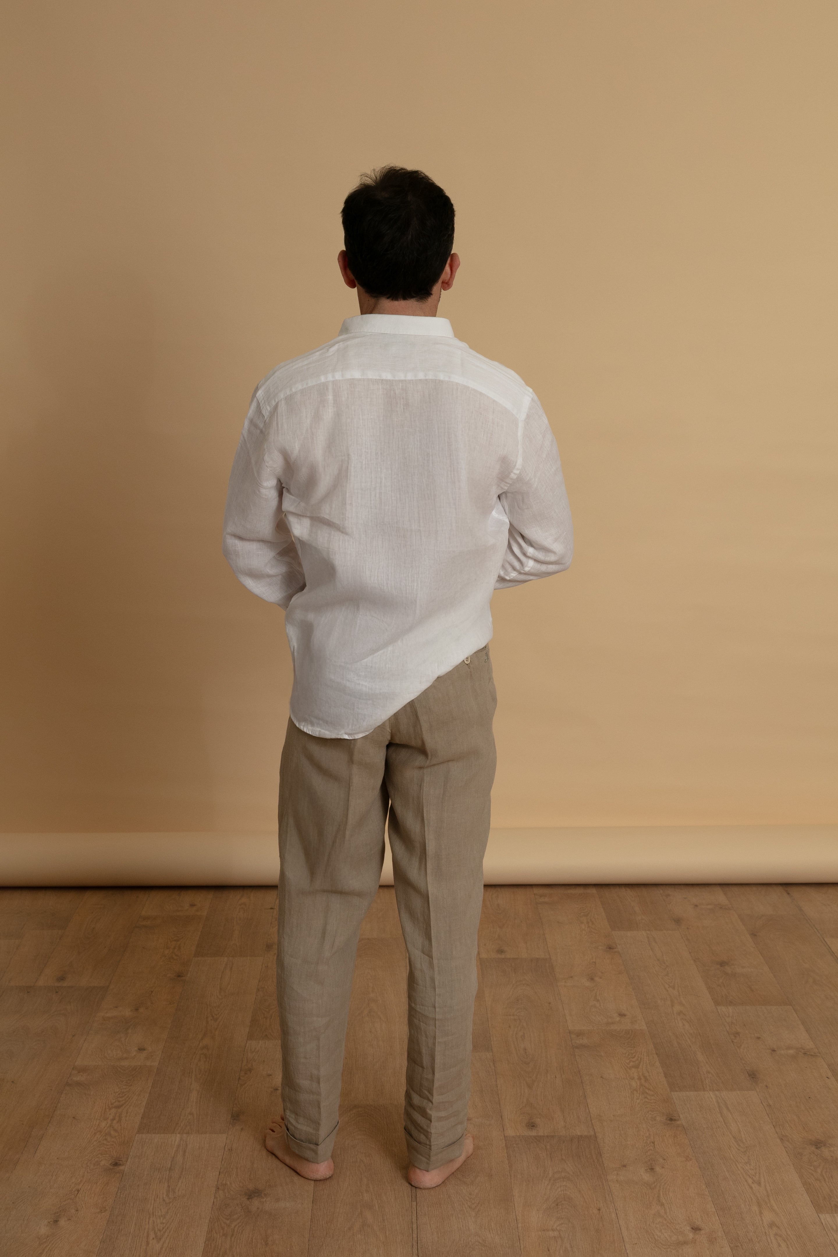 Camicia Lino bianca