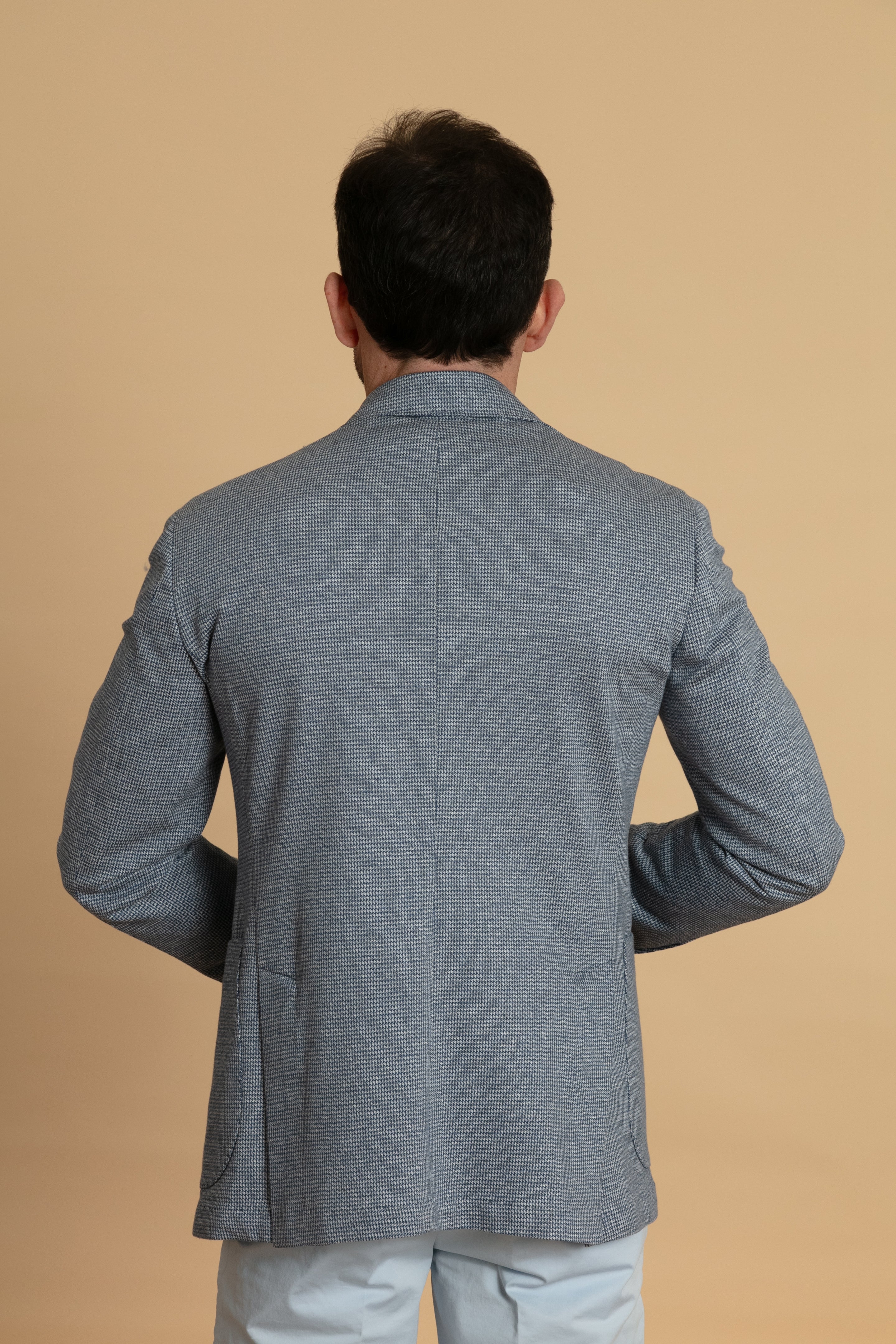 Giacca pied de poule denim quella a destra