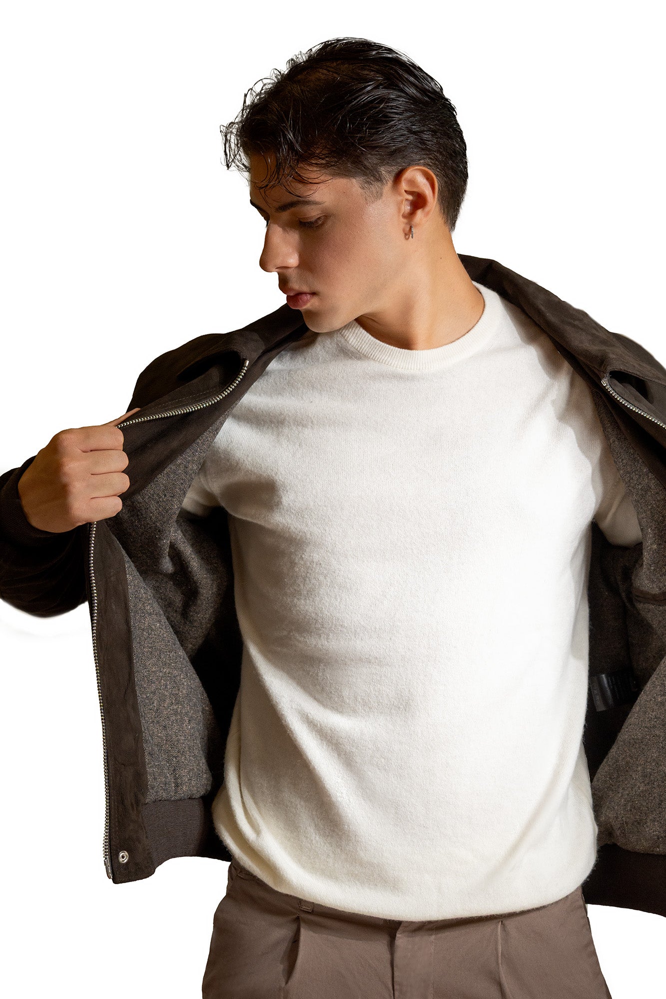 GIUBBINO IN RENNA COLLO CAMICIA