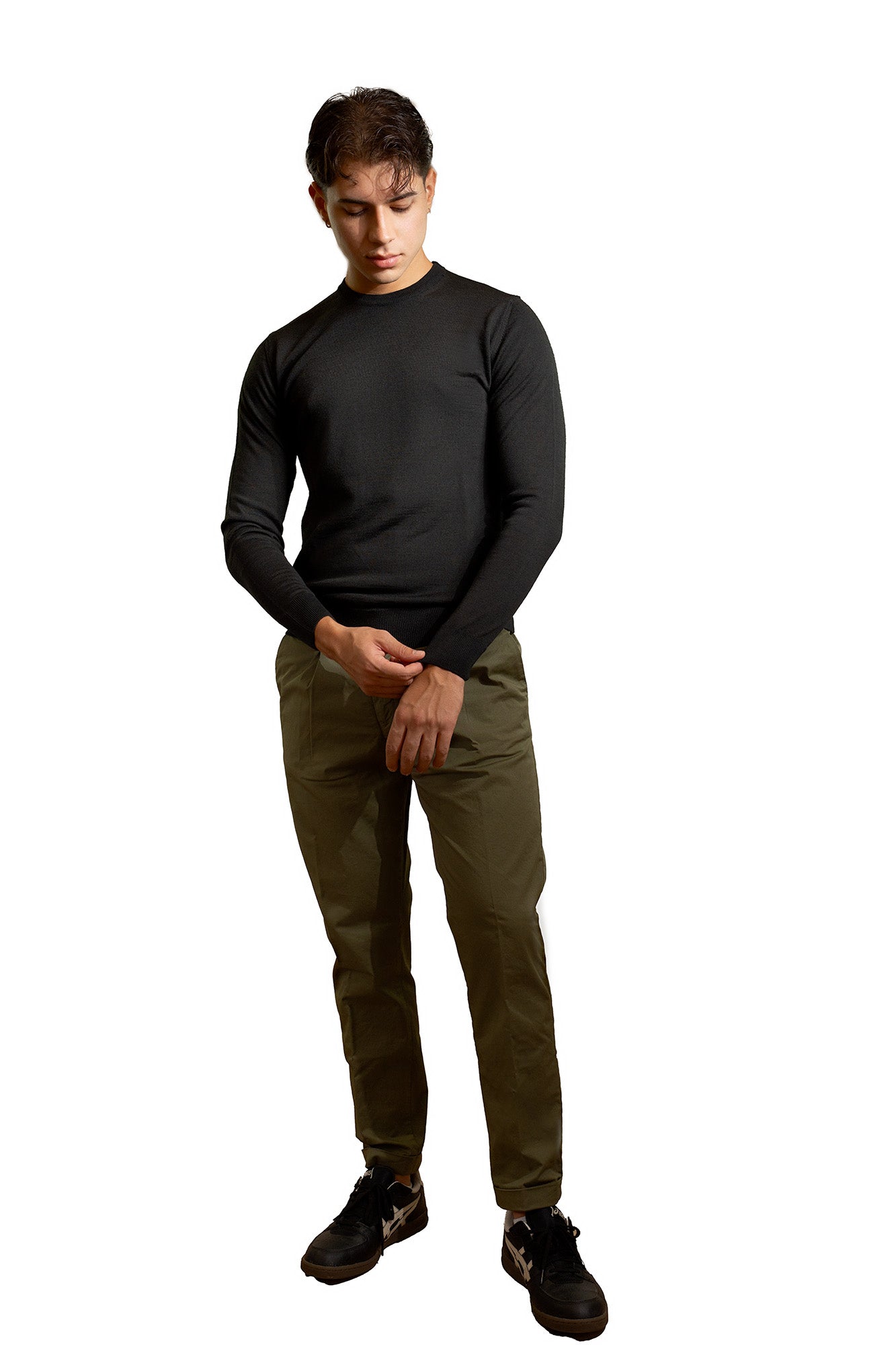 GIROCOLLO MISTO CASHMERE