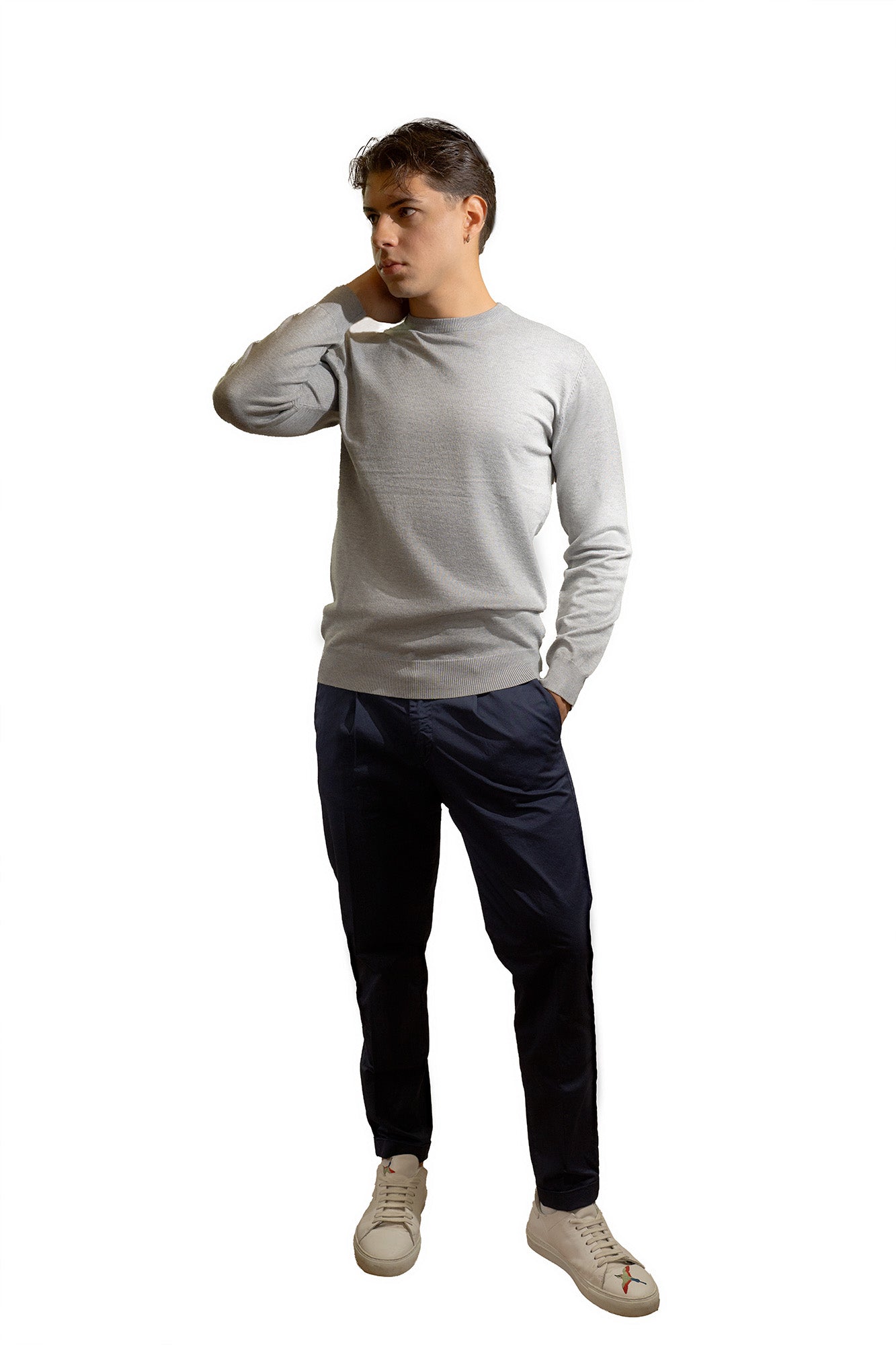 GIROCOLLO MISTO CASHMERE
