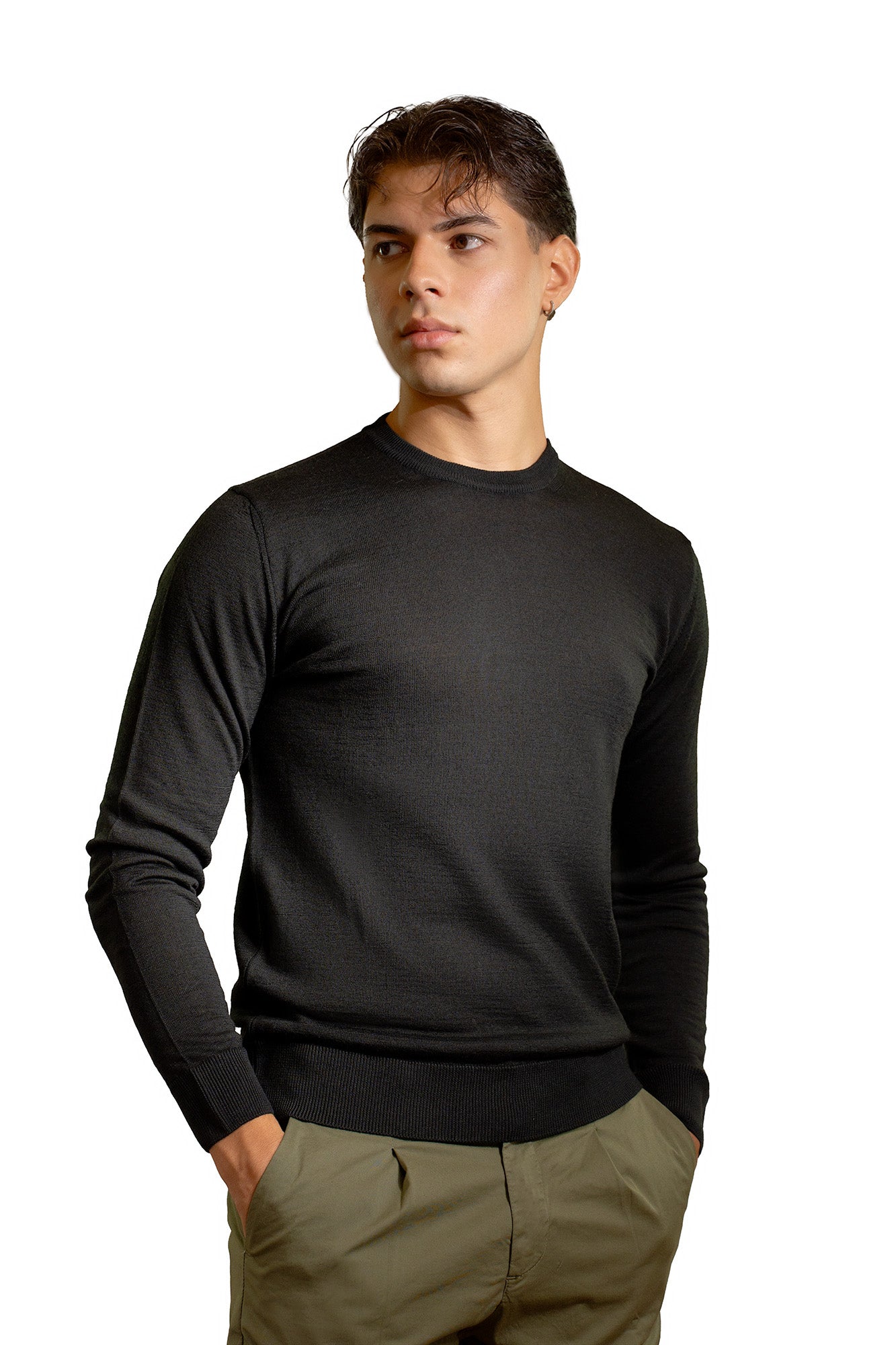GIROCOLLO MISTO CASHMERE