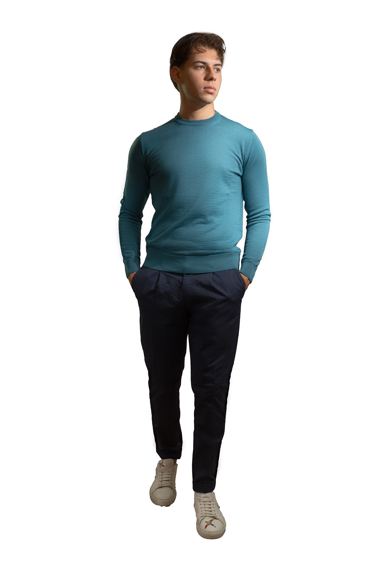 GIROCOLLO MISTO CASHMERE