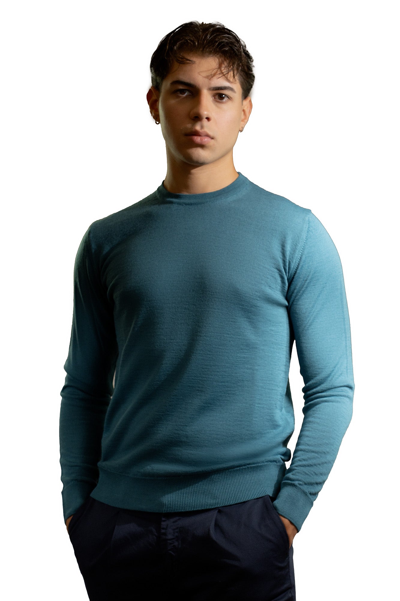 GIROCOLLO MISTO CASHMERE