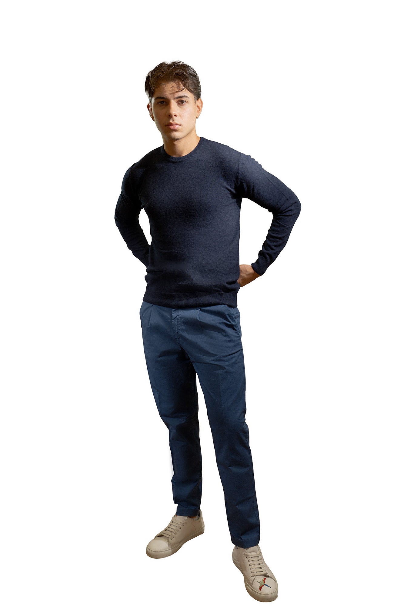 GIROCOLLO MISTO CASHMERE
