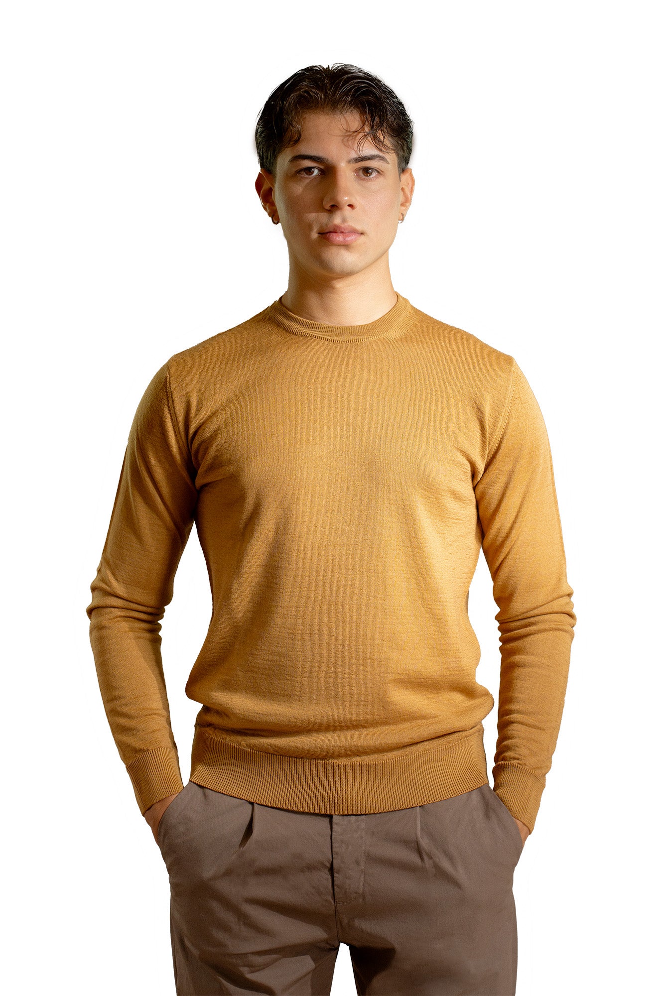 GIROCOLLO MISTO CASHMERE