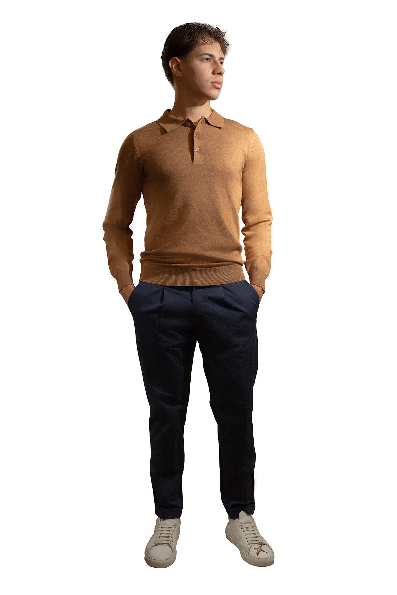 POLO IN MISTO CASHMERE