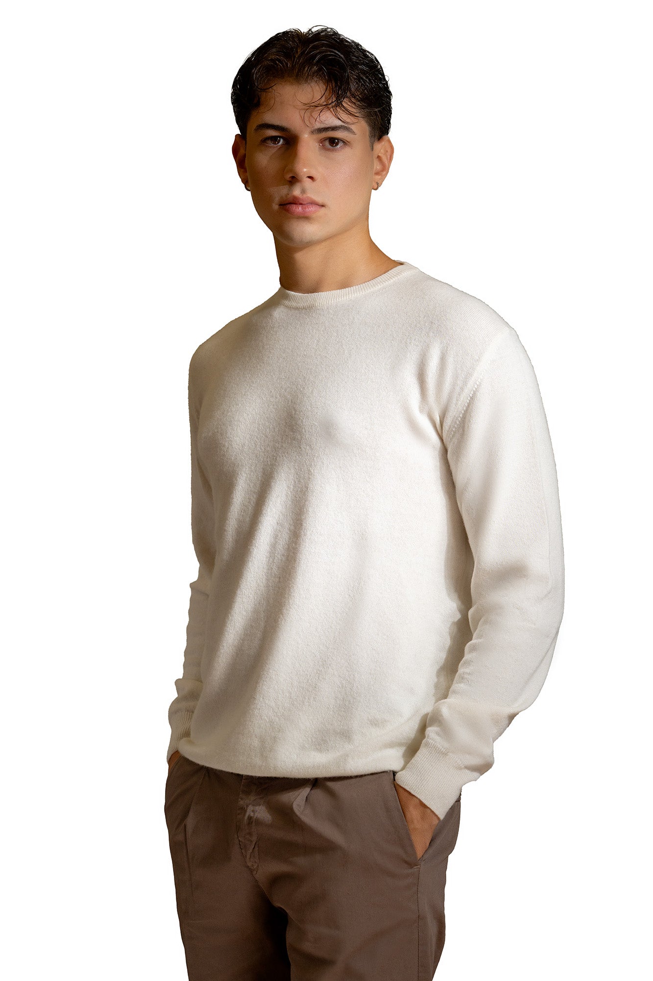 GIROCOLLO MISTO CASHMERE