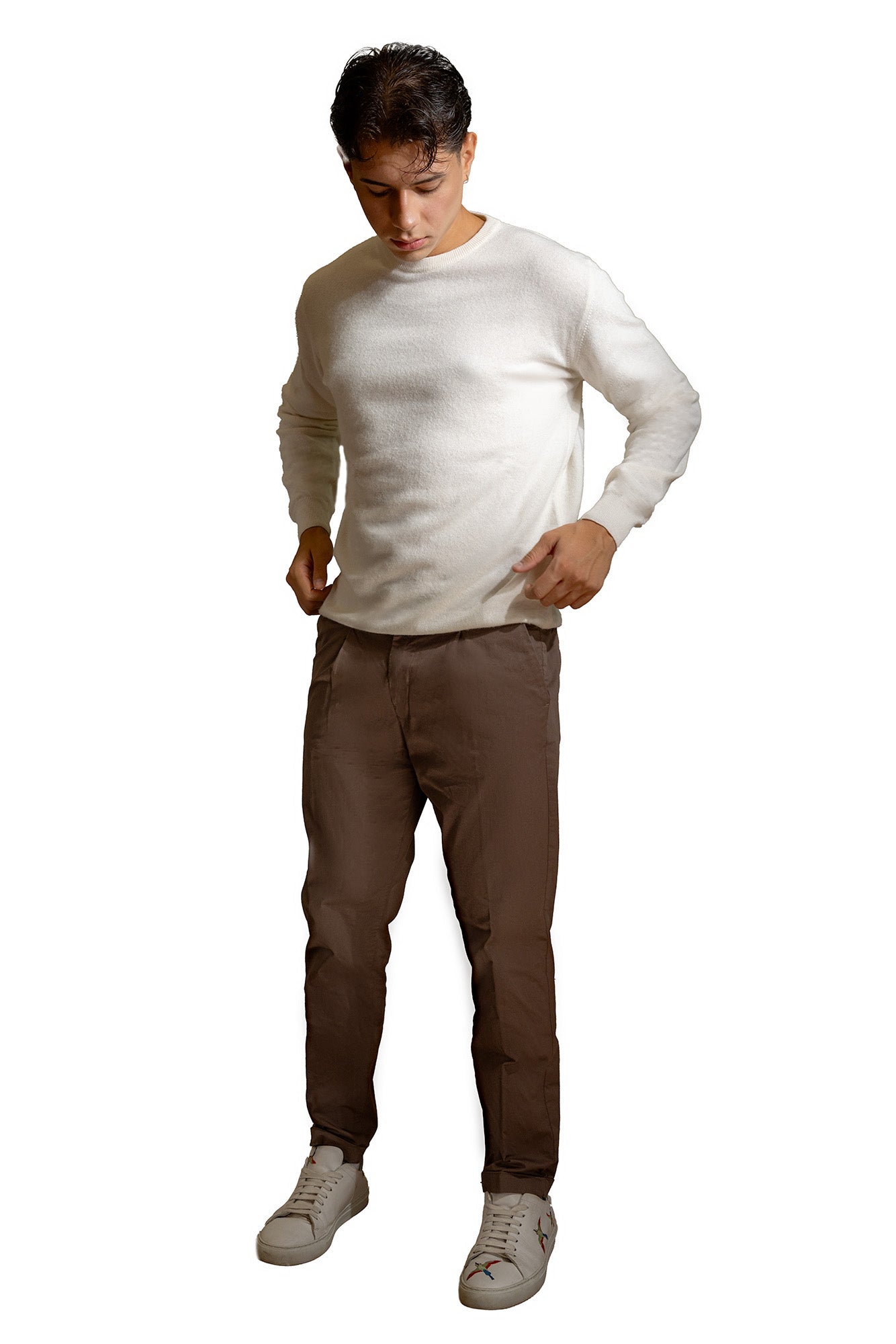 GIROCOLLO MISTO CASHMERE