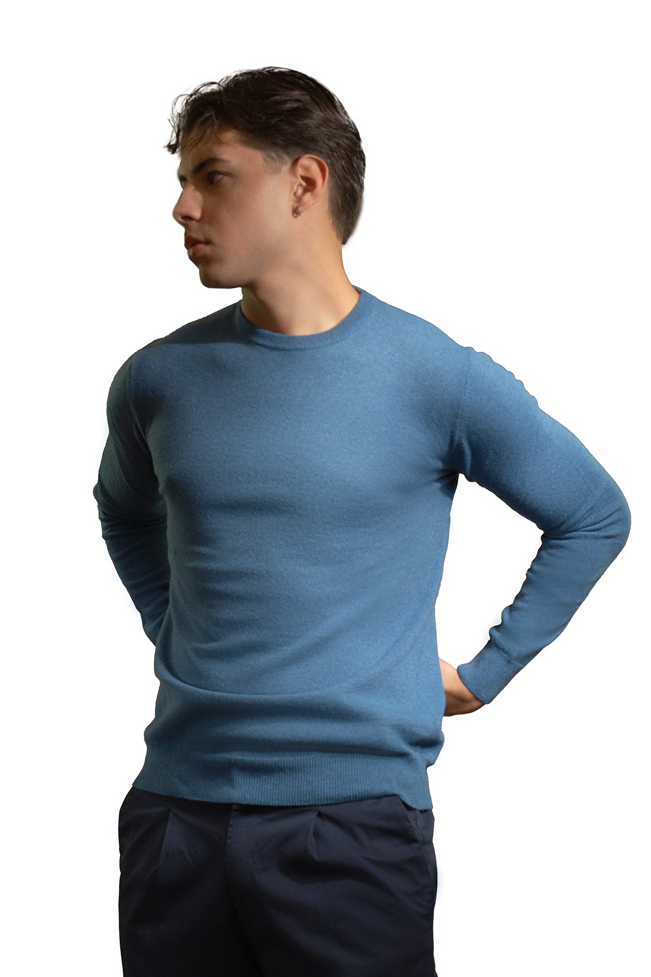 GIROCOLLO MISTO CASHMERE