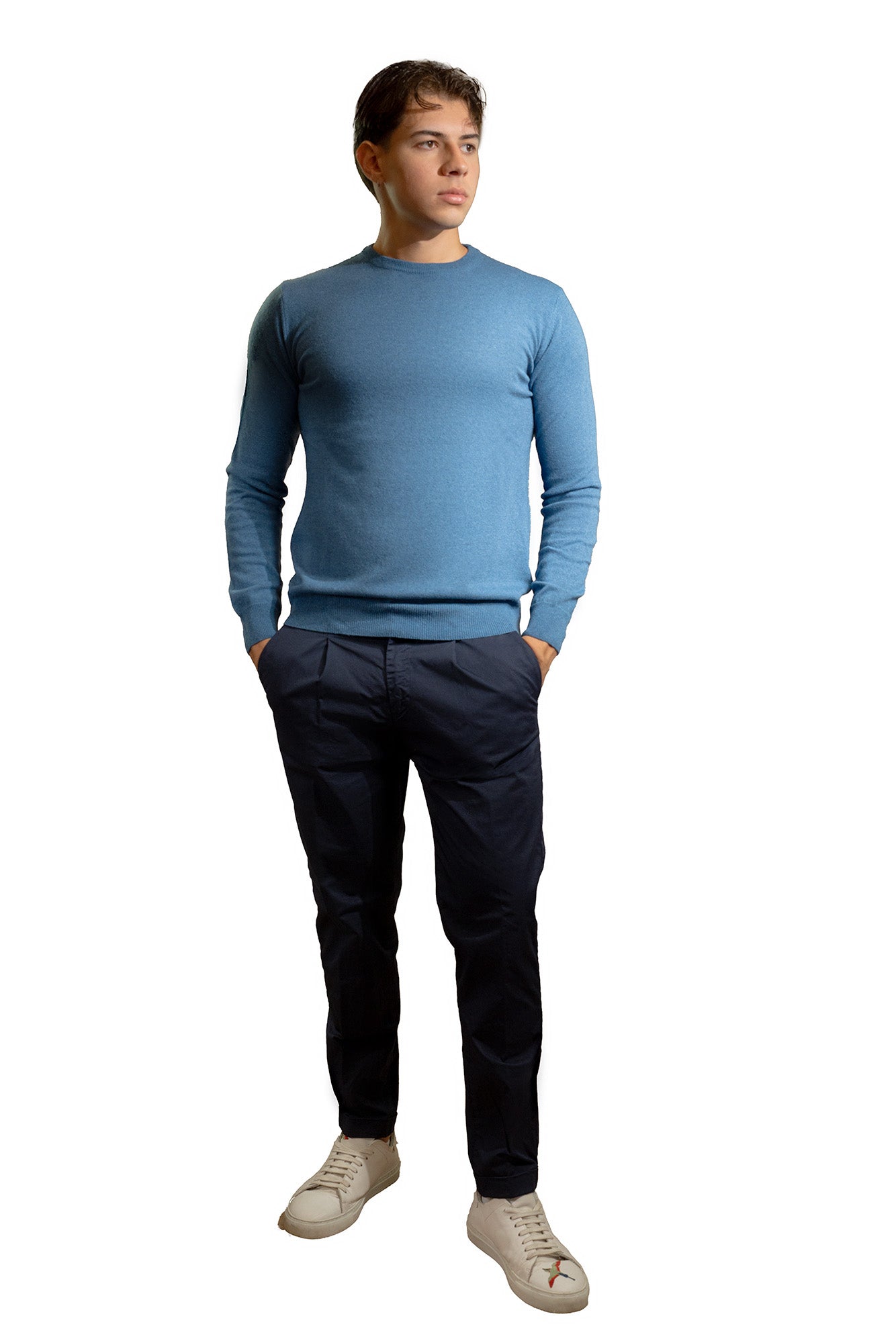 GIROCOLLO MISTO CASHMERE