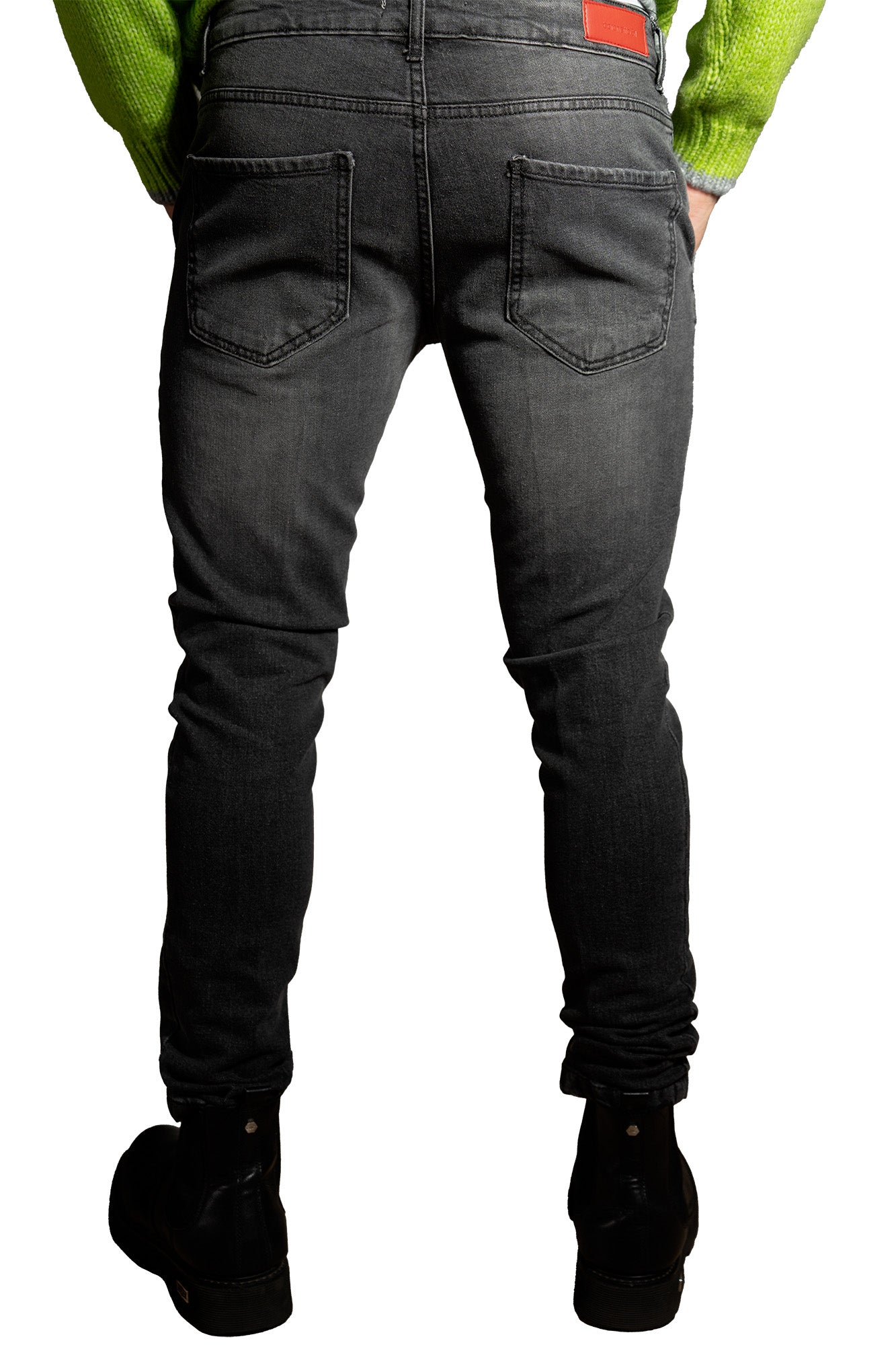 Jeans nero Lavaggio 3 - tasca america