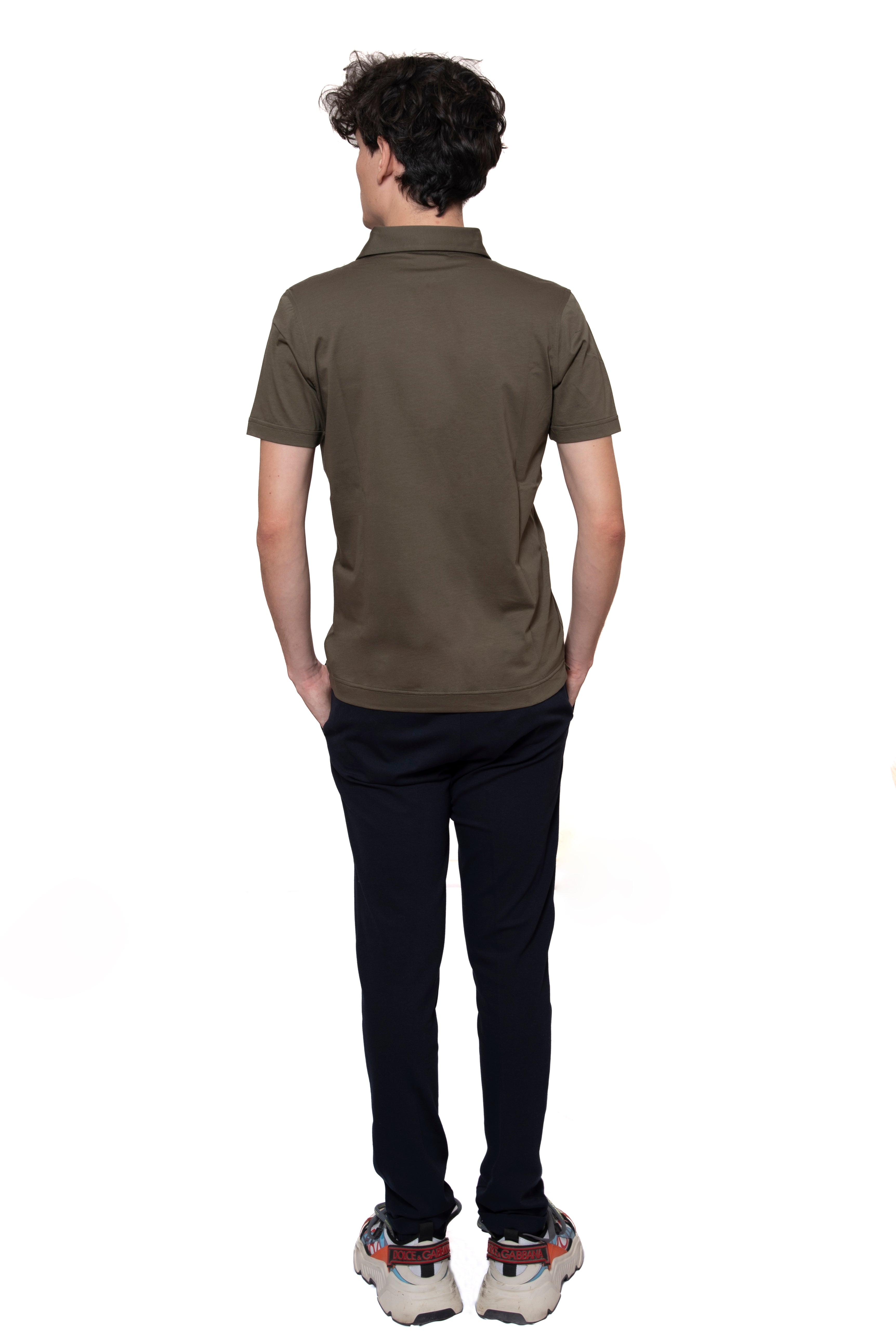 POLO FILO DI SCOZIA MILITARY