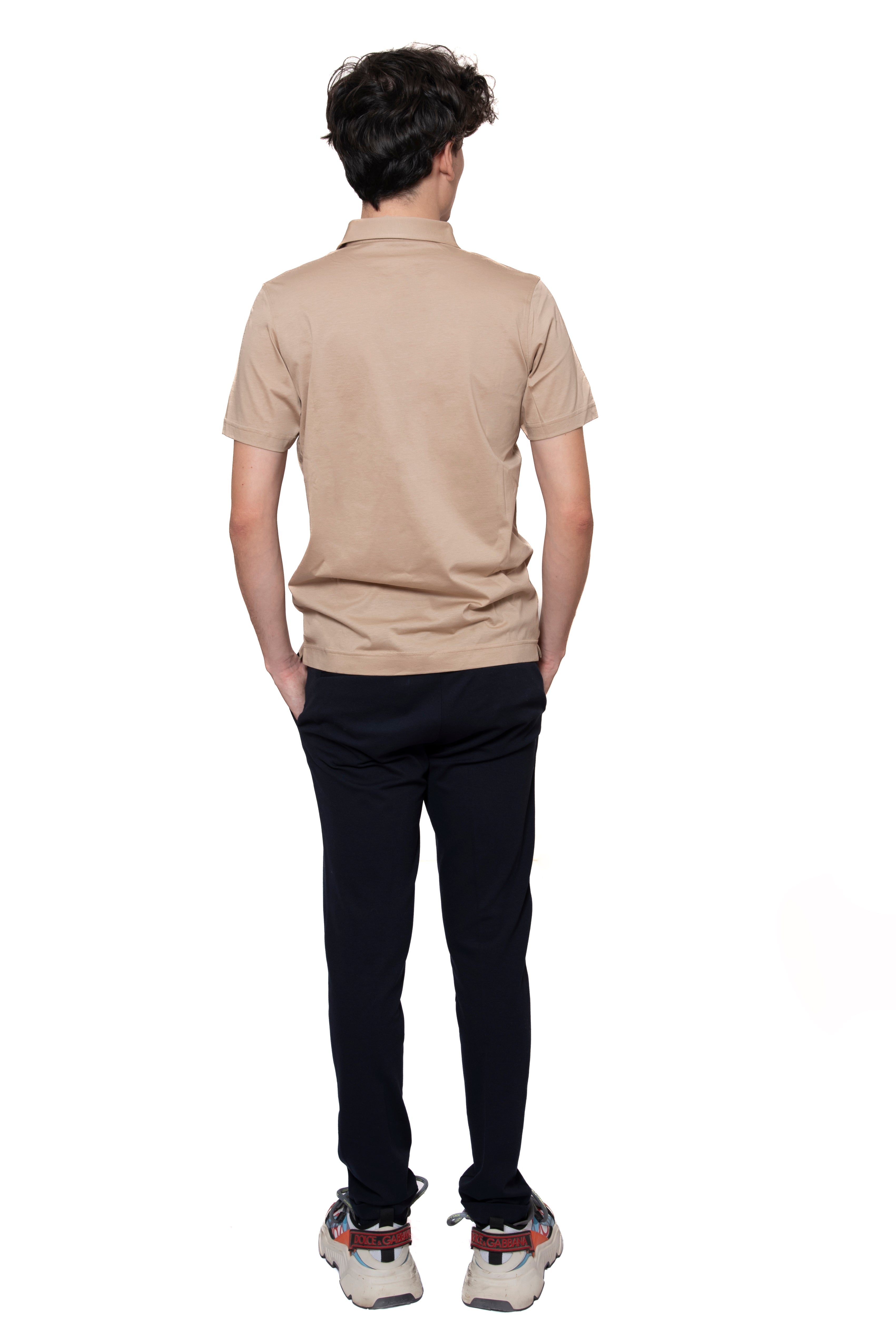 POLO FILO DI SCOZIA BEIGE