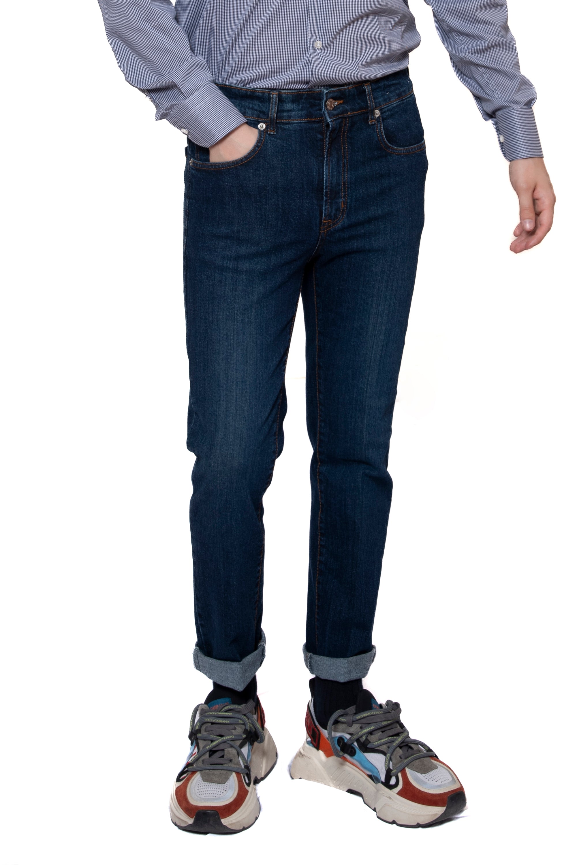 CAVALIERE JEANS LAVAGGIO 3 BLU