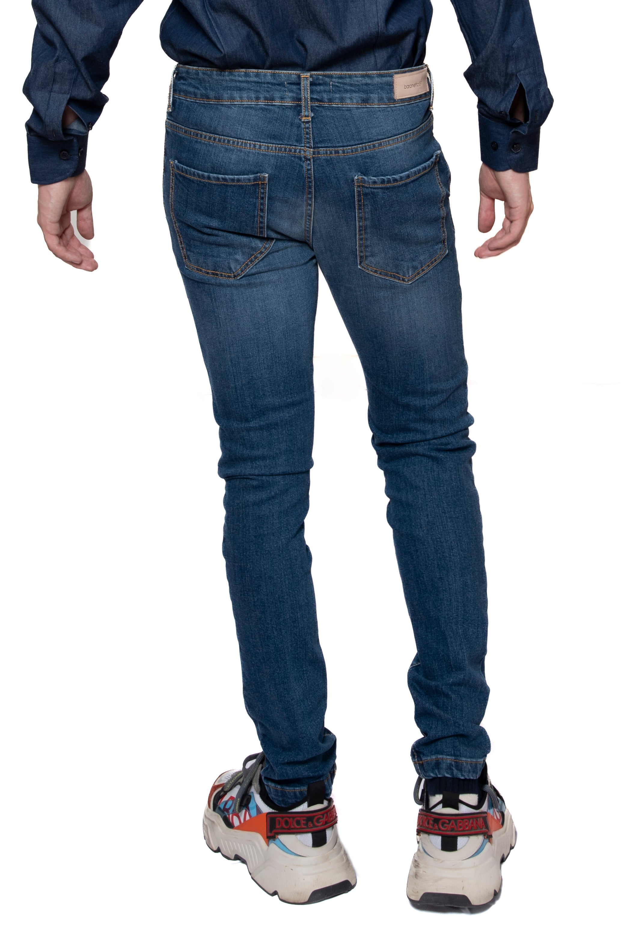 PRINCIPE JEANS BLU LAVAGGIO 3