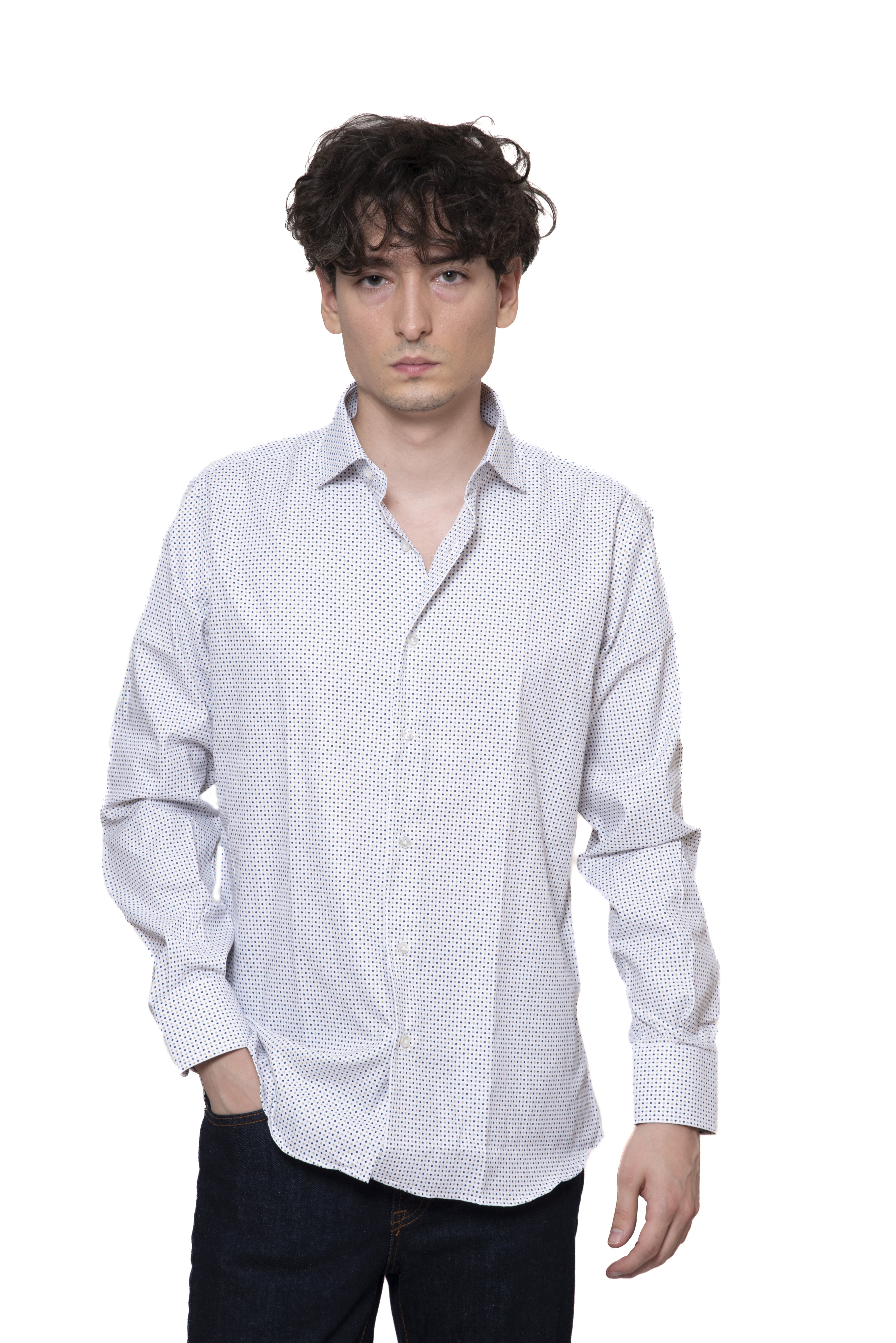 CAMICIA MICROFANTASIA