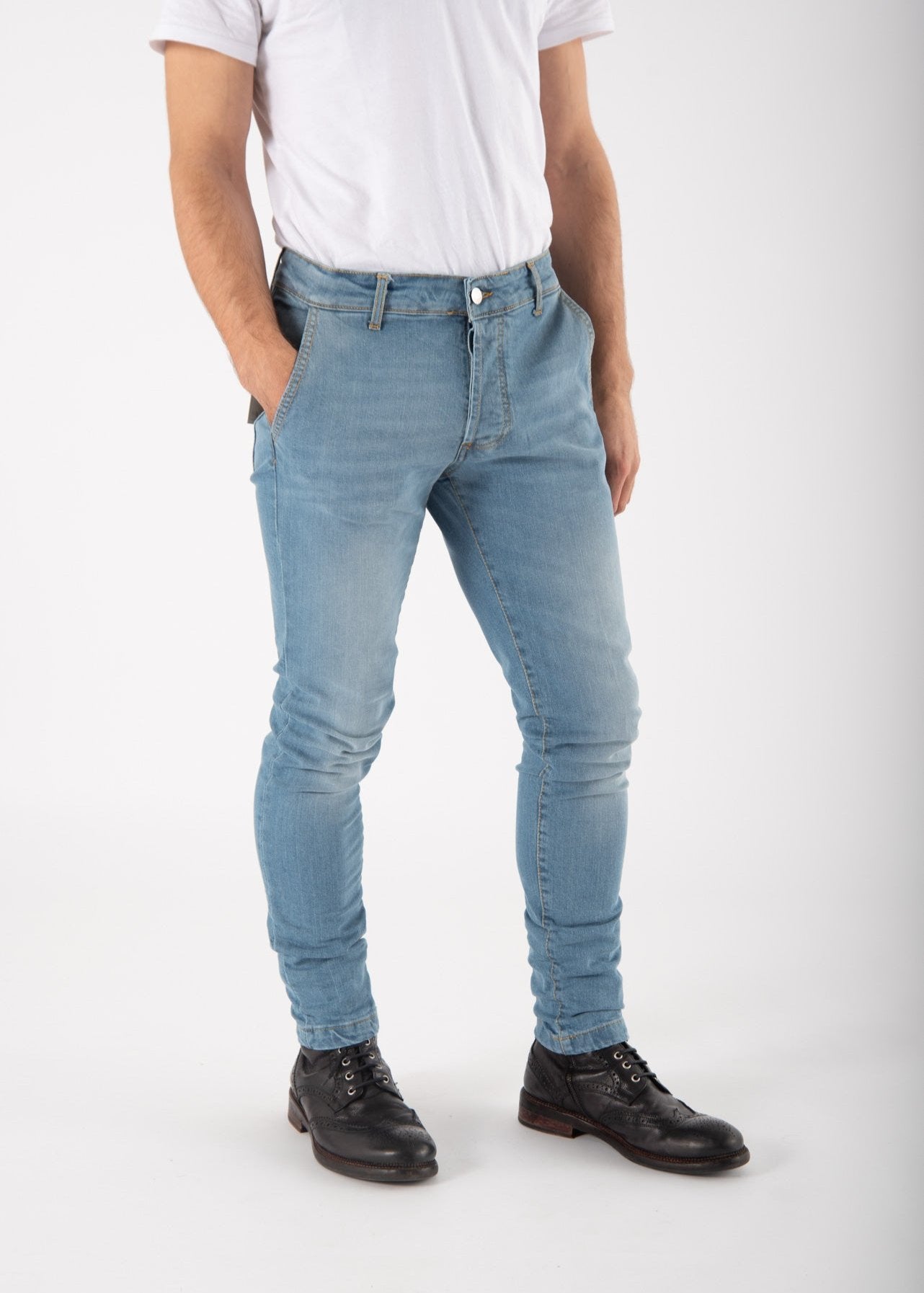 PRINCIPE JEANS BLU LAVAGGIO 4