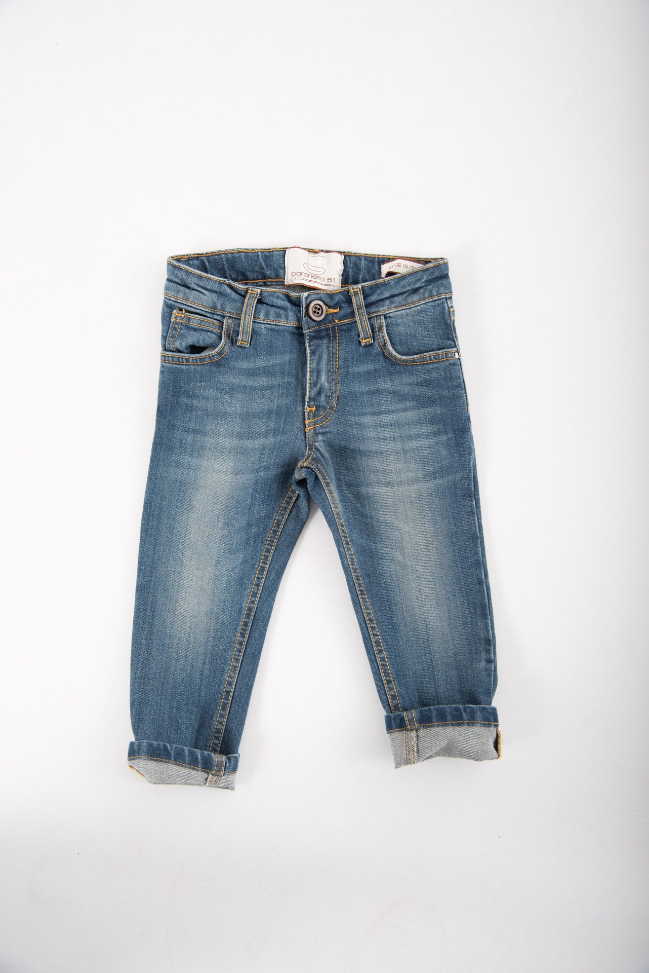 JEANS BAMBINO BLU LAVAGGIO 3 (2/14 ANNI)