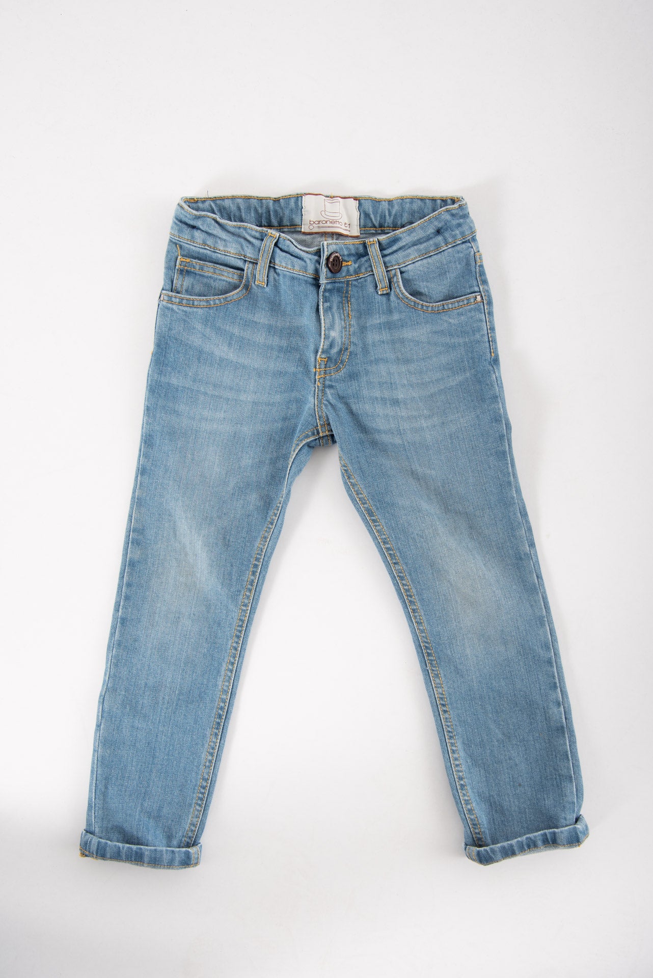 JEANS BAMBINO BLU LAVAGGIO 4 (2/14 ANNI )
