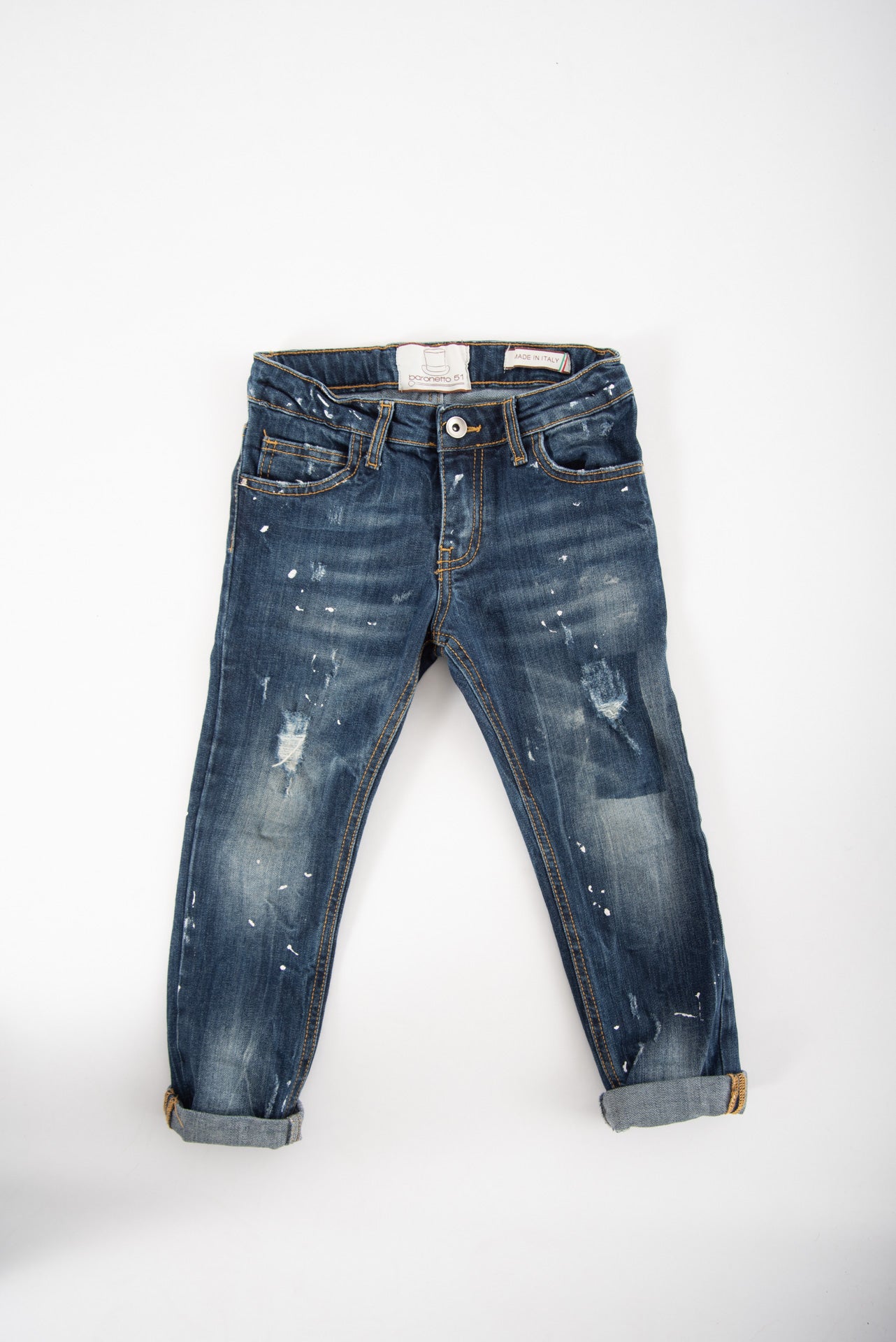 JEANS BAMBINO BLU LAVAGGIO 7 (2/14 ANNI)