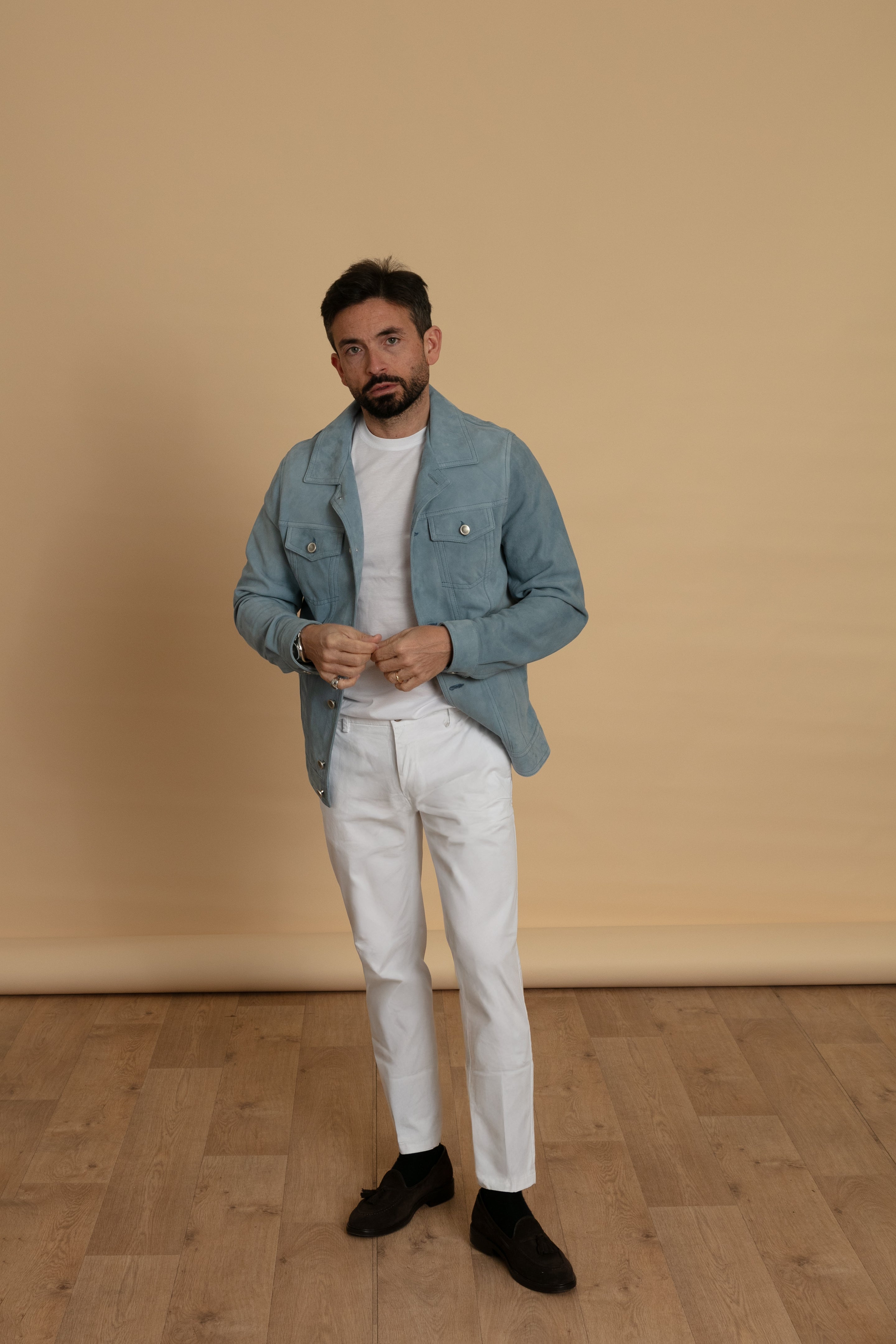 GIUBBINO CON COLLO CAMICIA RENNA