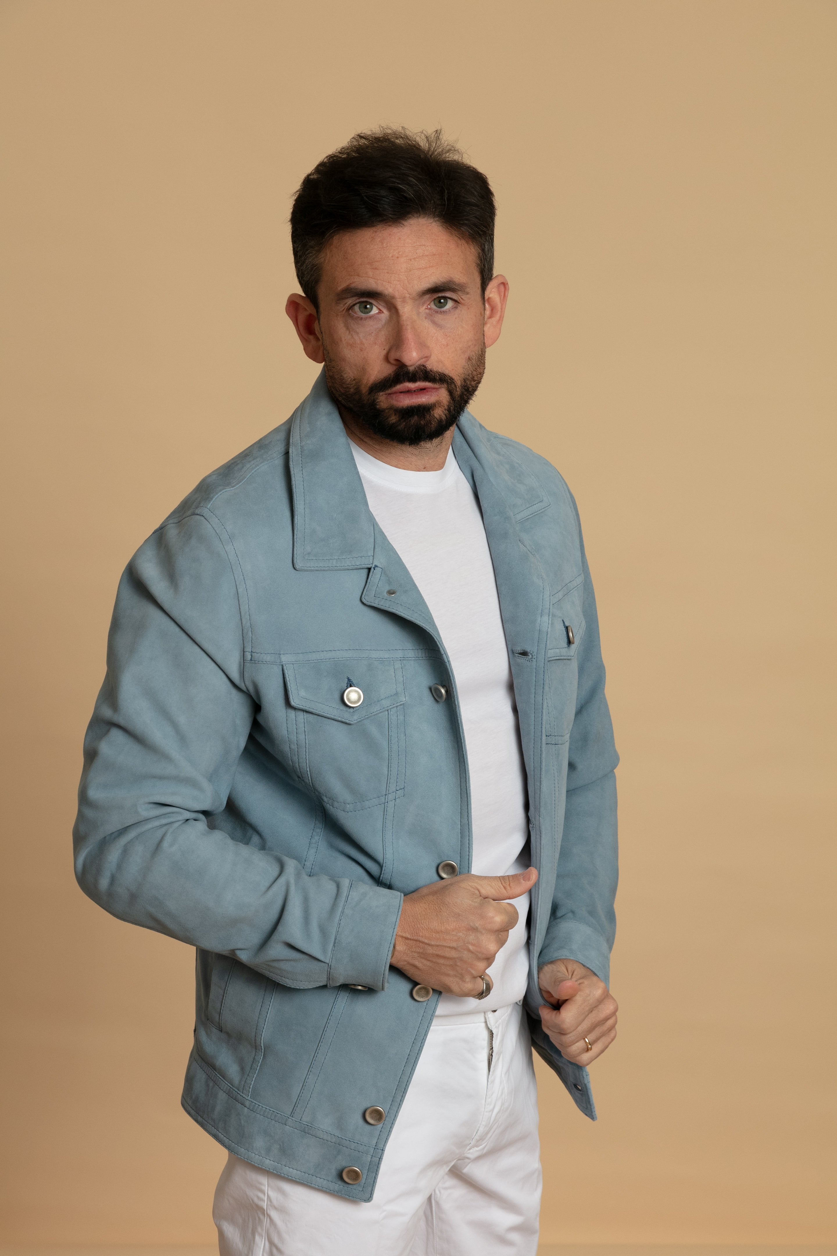 GIUBBINO CON COLLO CAMICIA RENNA