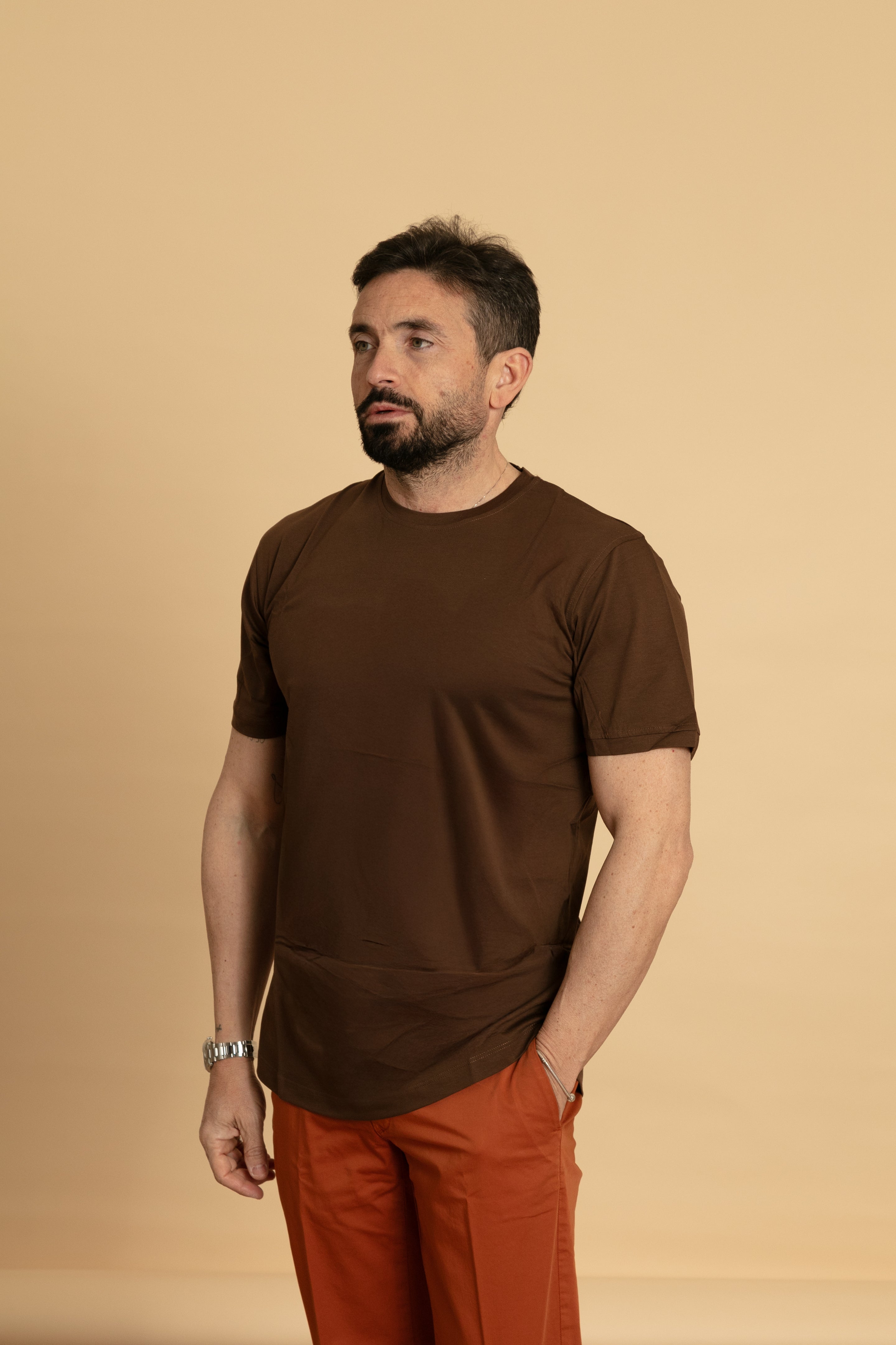 Maglia Marrone