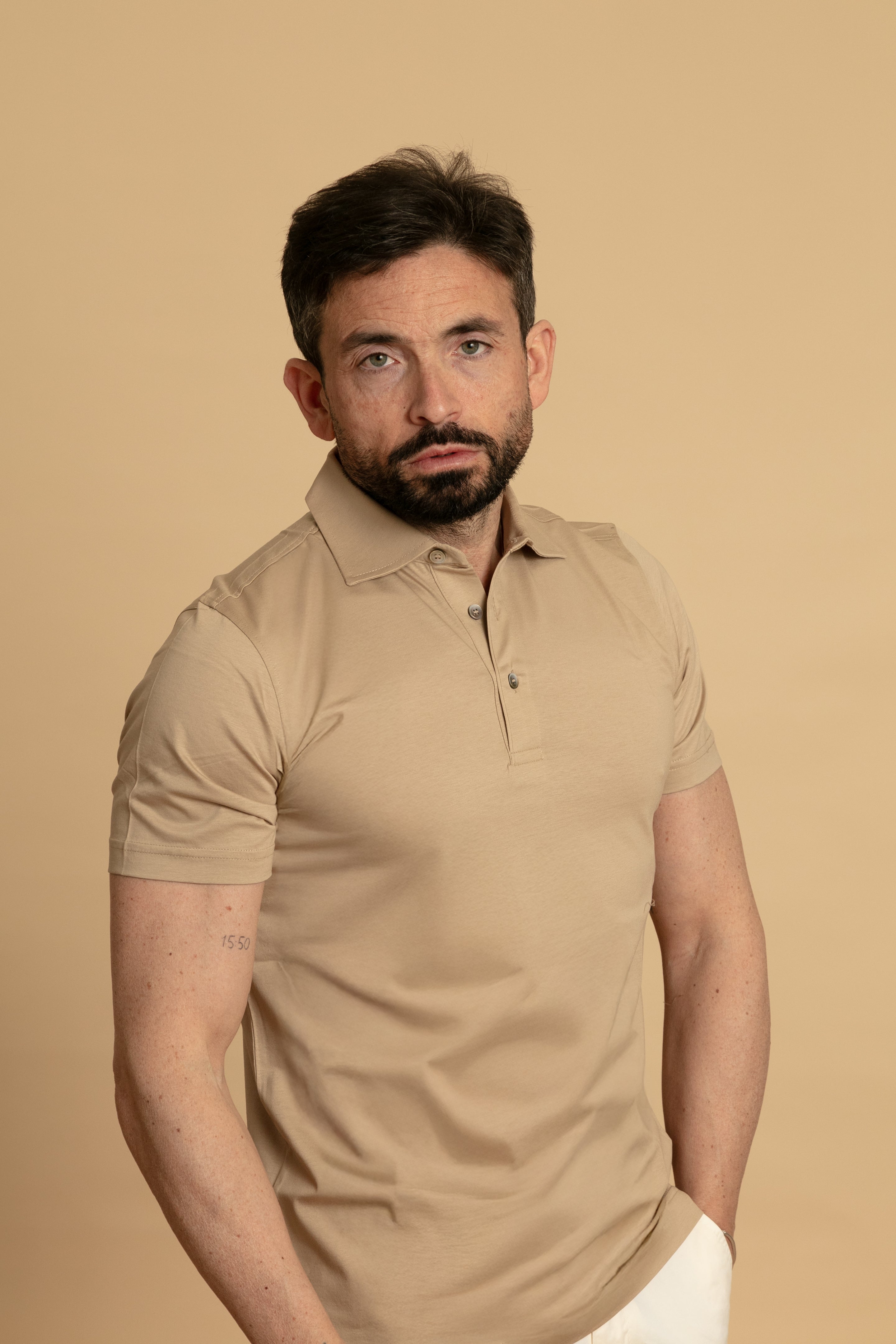 Polo beige