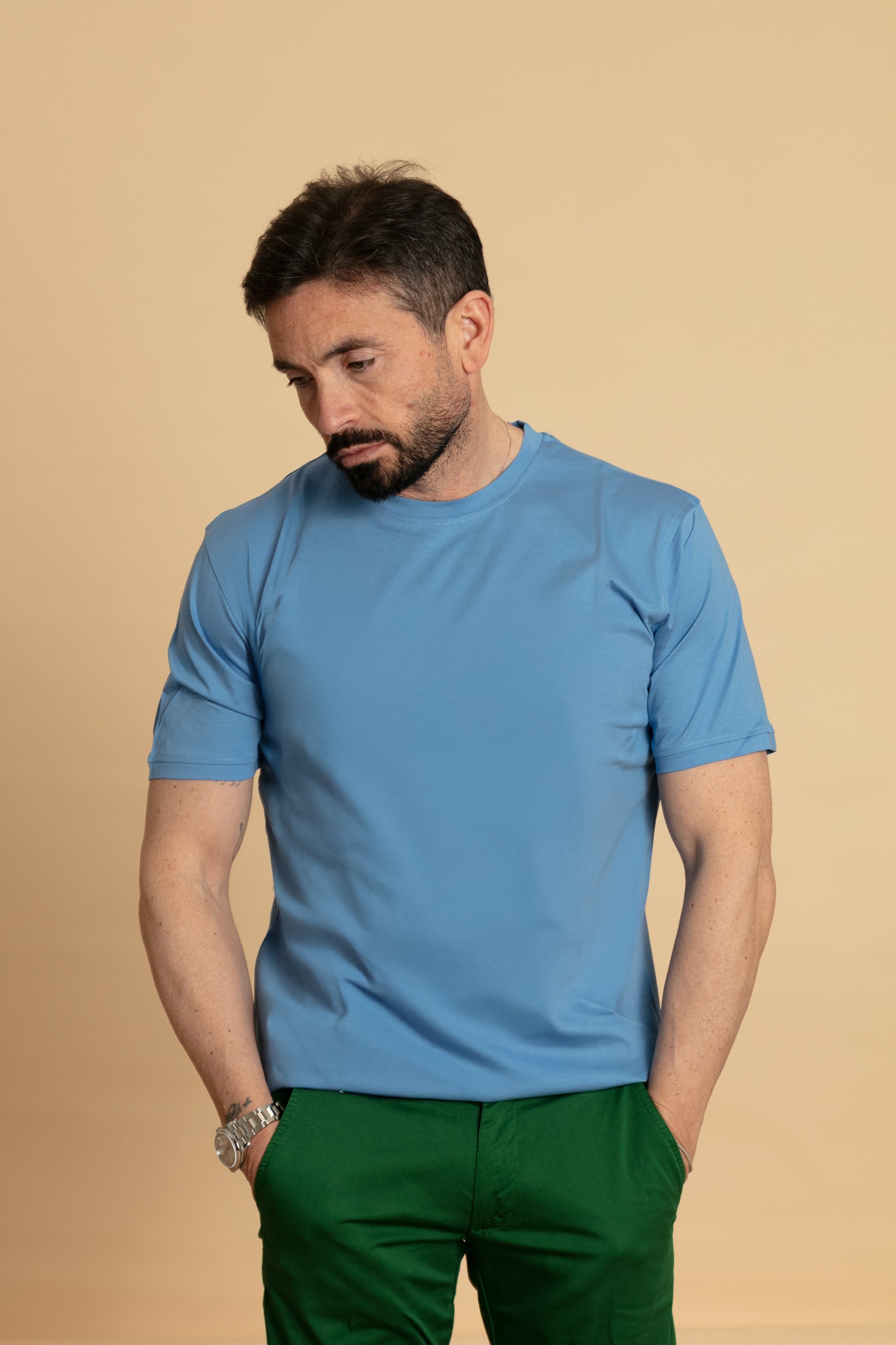T-Shirt azzurra