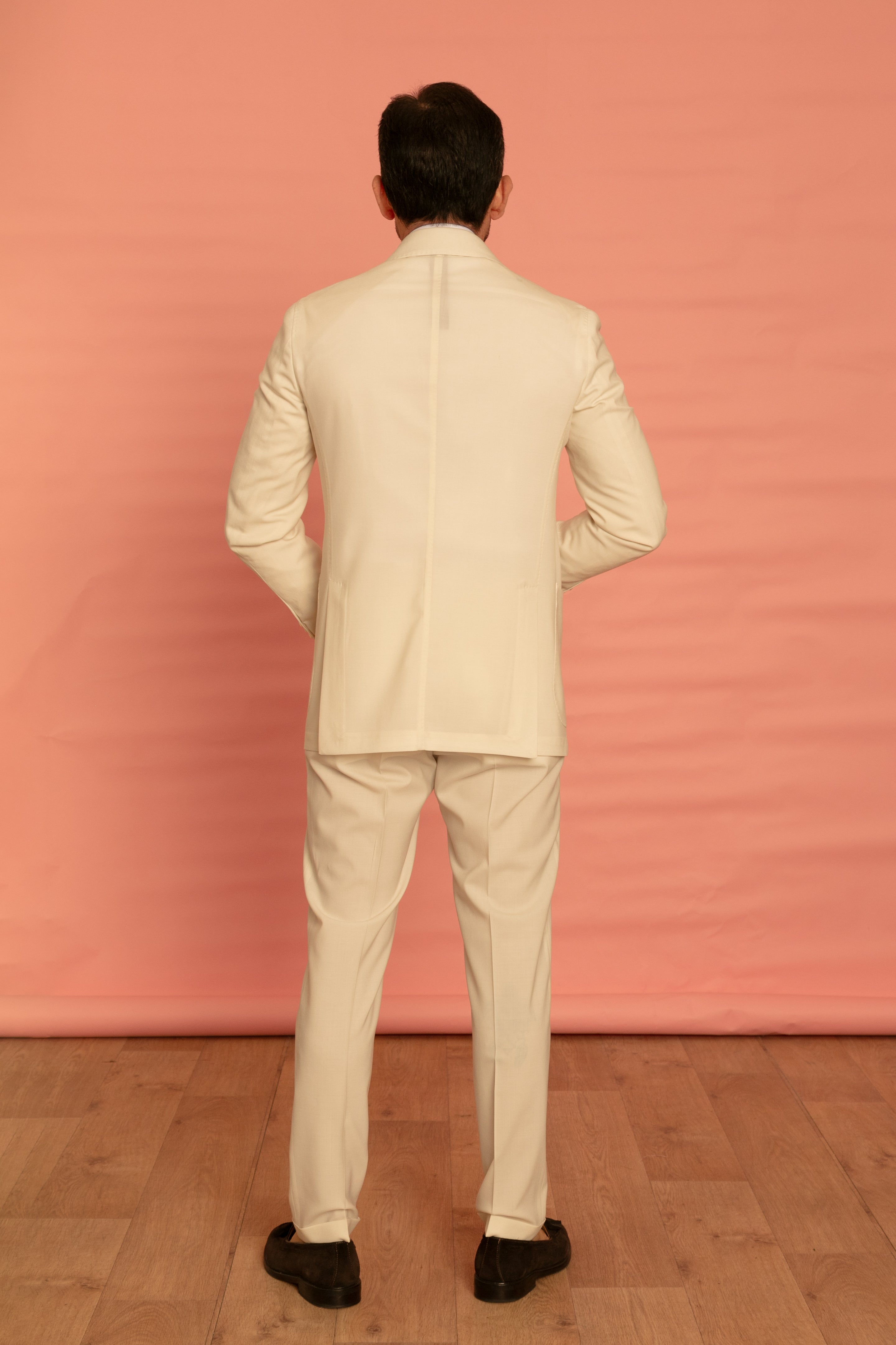 Abito mono petto bianco latte