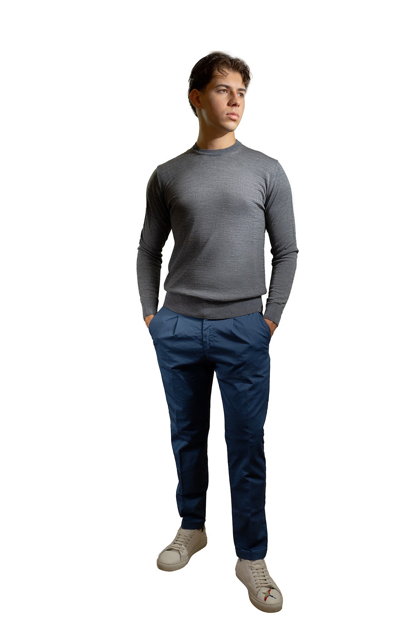 GIROCOLLO MISTO CASHMERE