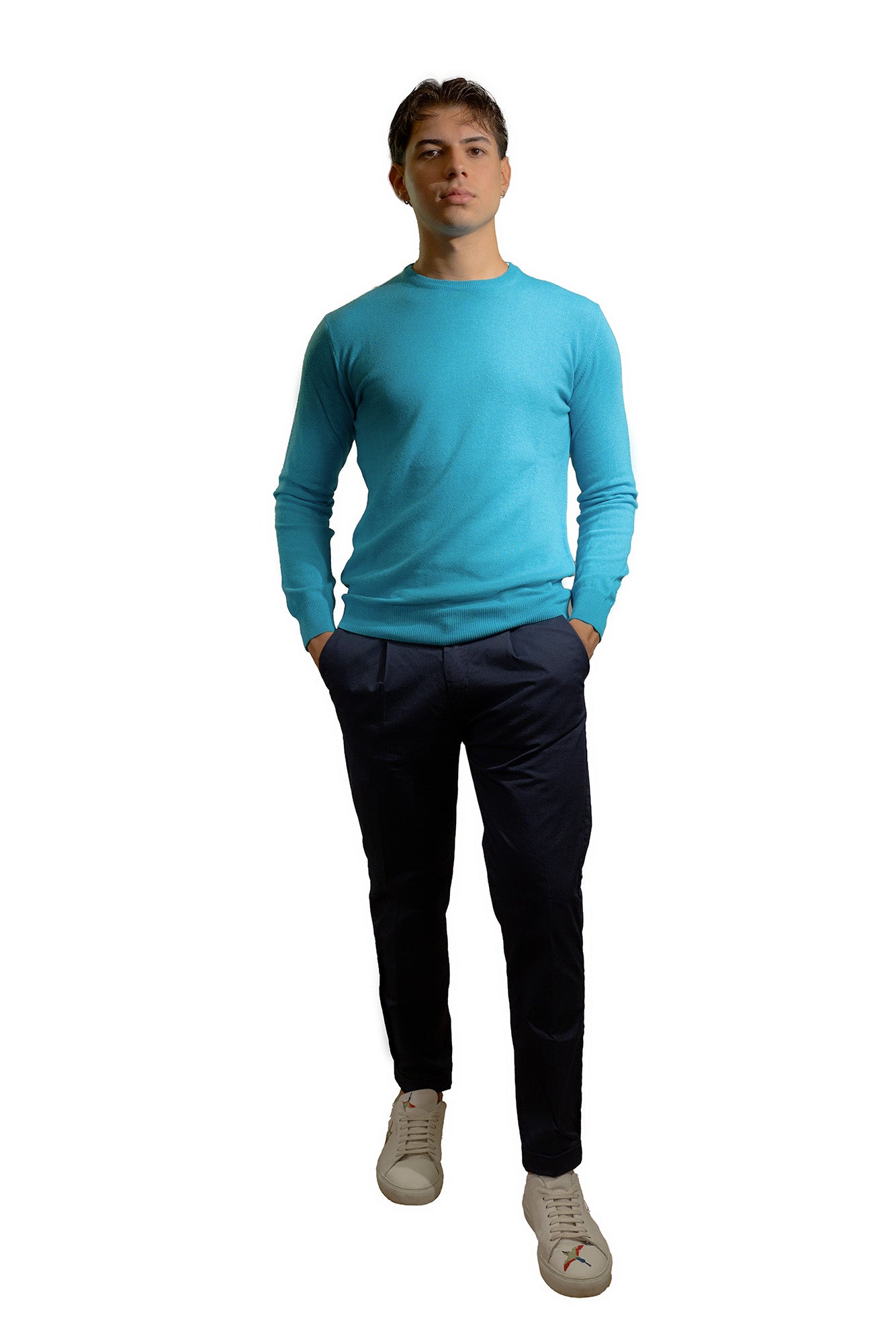 GIROCOLLO MISTO CASHMERE