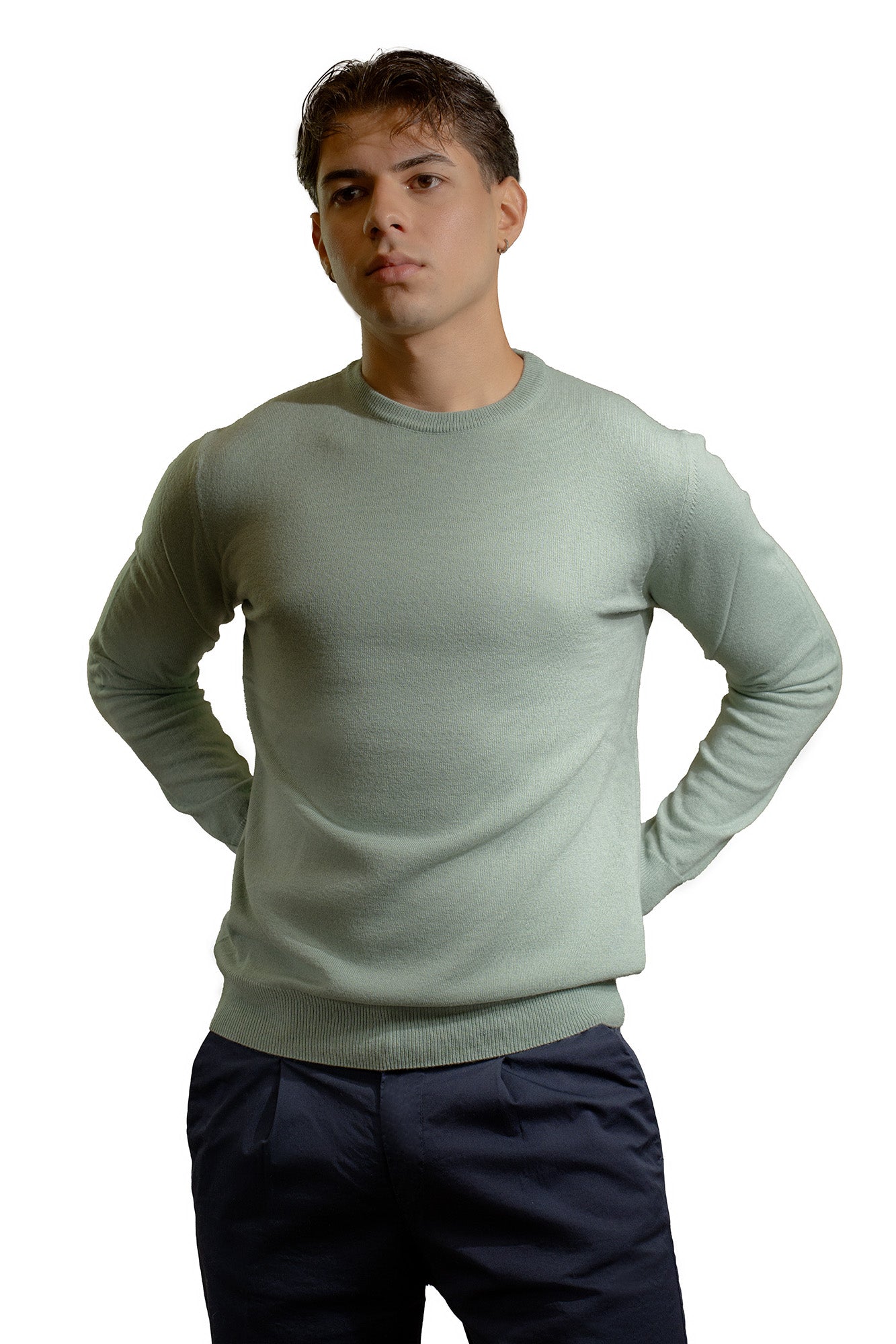 GIROCOLLO MISTO CASHMERE