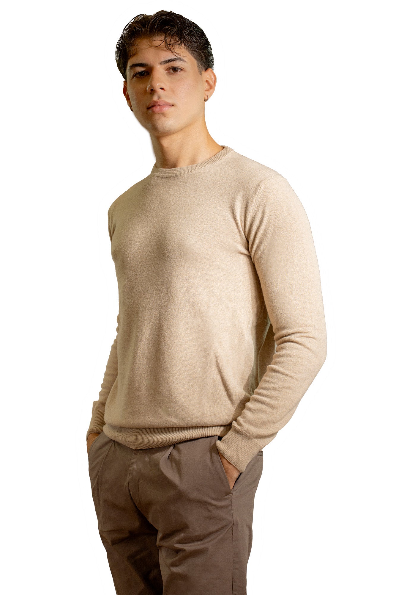 GIROCOLLO MISTO CASHMERE