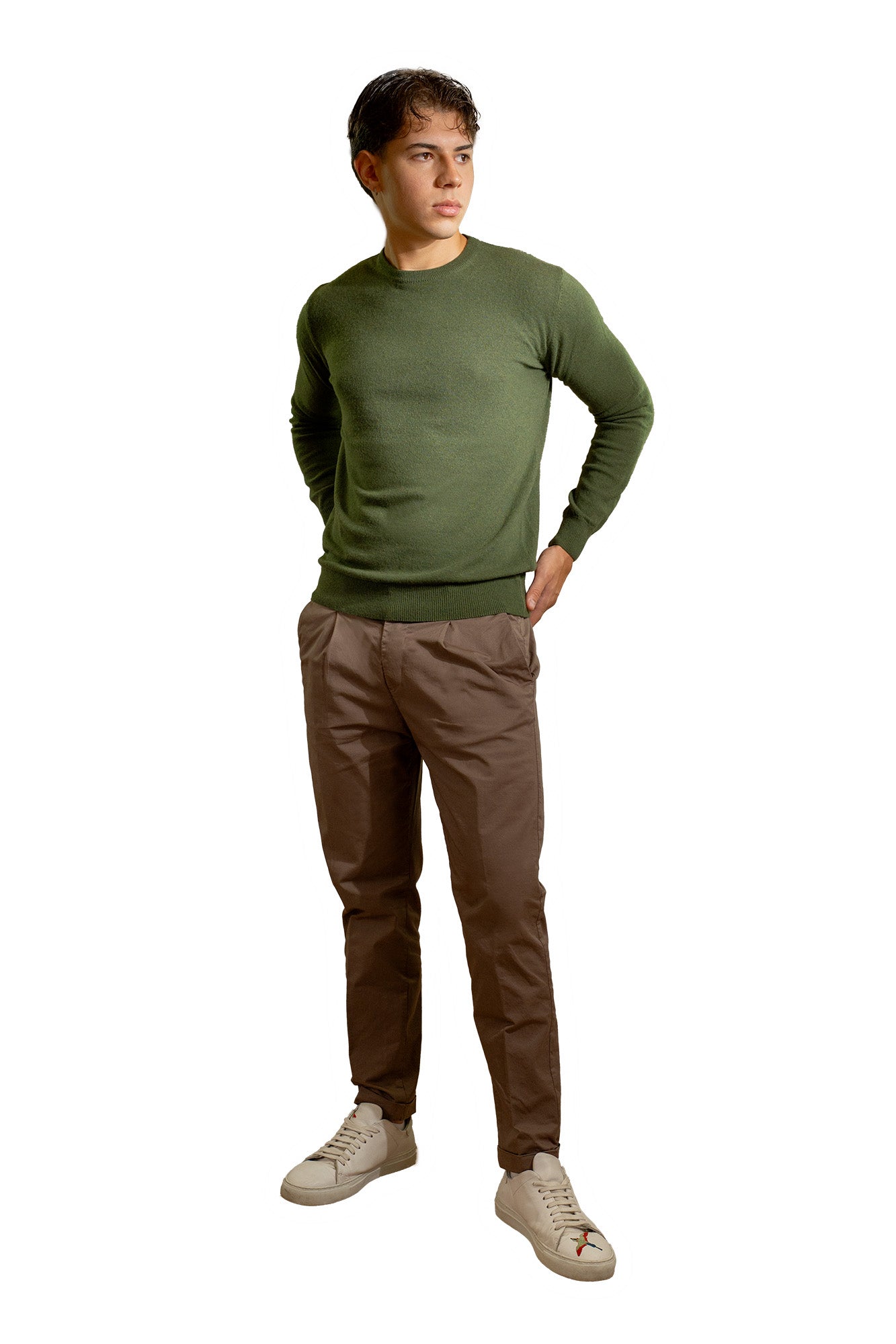 GIROCOLLO MISTO CASHMERE