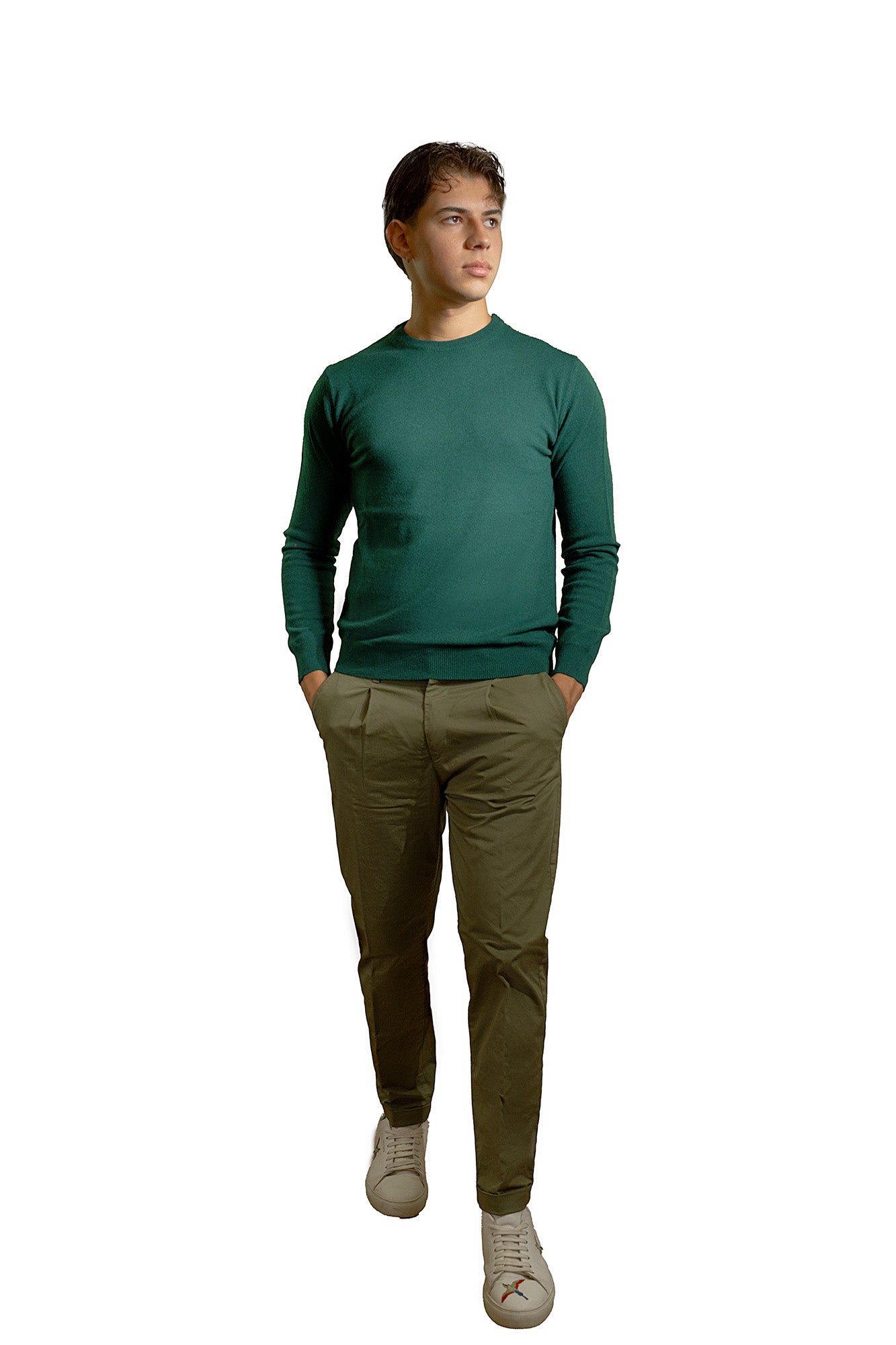 GIROCOLLO MISTO CASHMERE