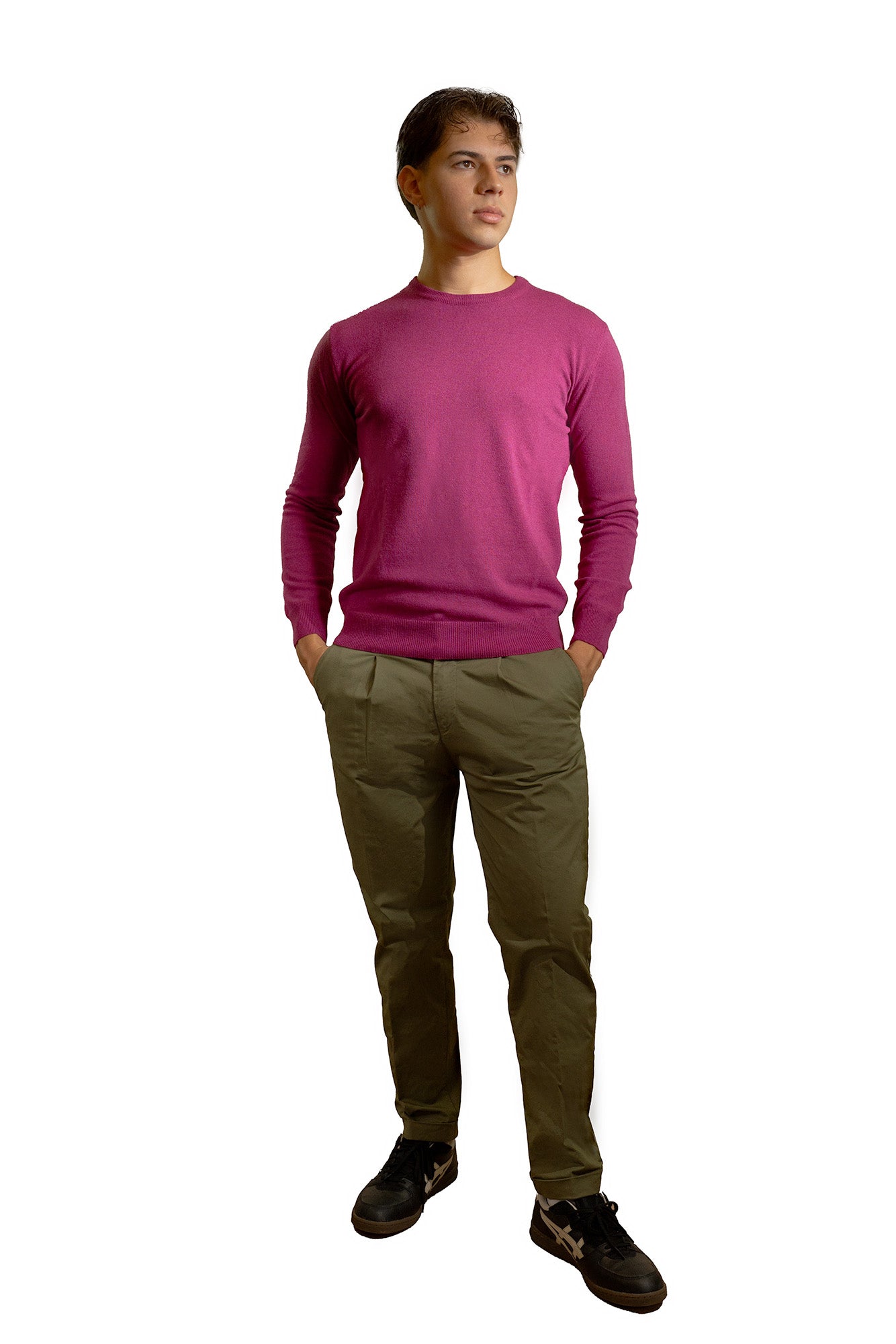 GIROCOLLO MISTO CASHMERE