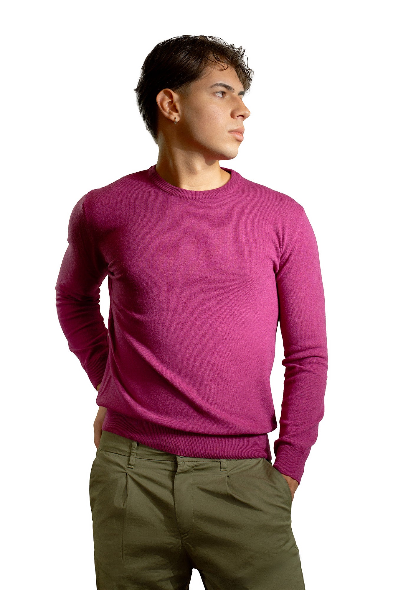 GIROCOLLO MISTO CASHMERE